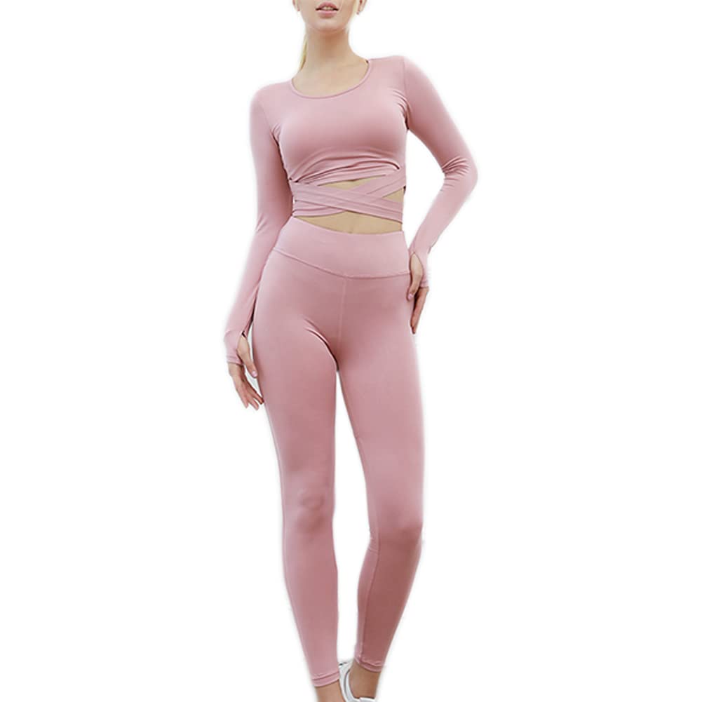 5 PCS Women's Workout Sets - Gym Clothes, Yoga & Running Outfit, Activewear Tracksuit for Fitness, Training & Casual Wear