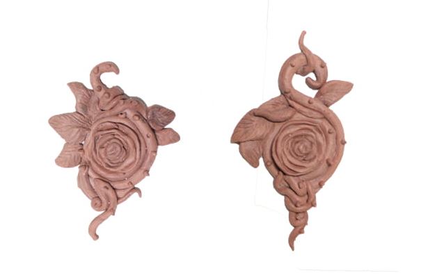 Flower 1 Silicone Nipple Covers - Light Flesh Color, Adhesive Pasties for Women - Perfect for Backless Dresses, Swimwear & Special Occasions