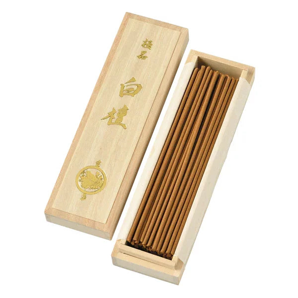 Premium All Natural Laoshan Sandalwood Incense Sticks - 110 Count | Handcrafted Aromatic Sticks for Meditation, Yoga & Home Fragrance