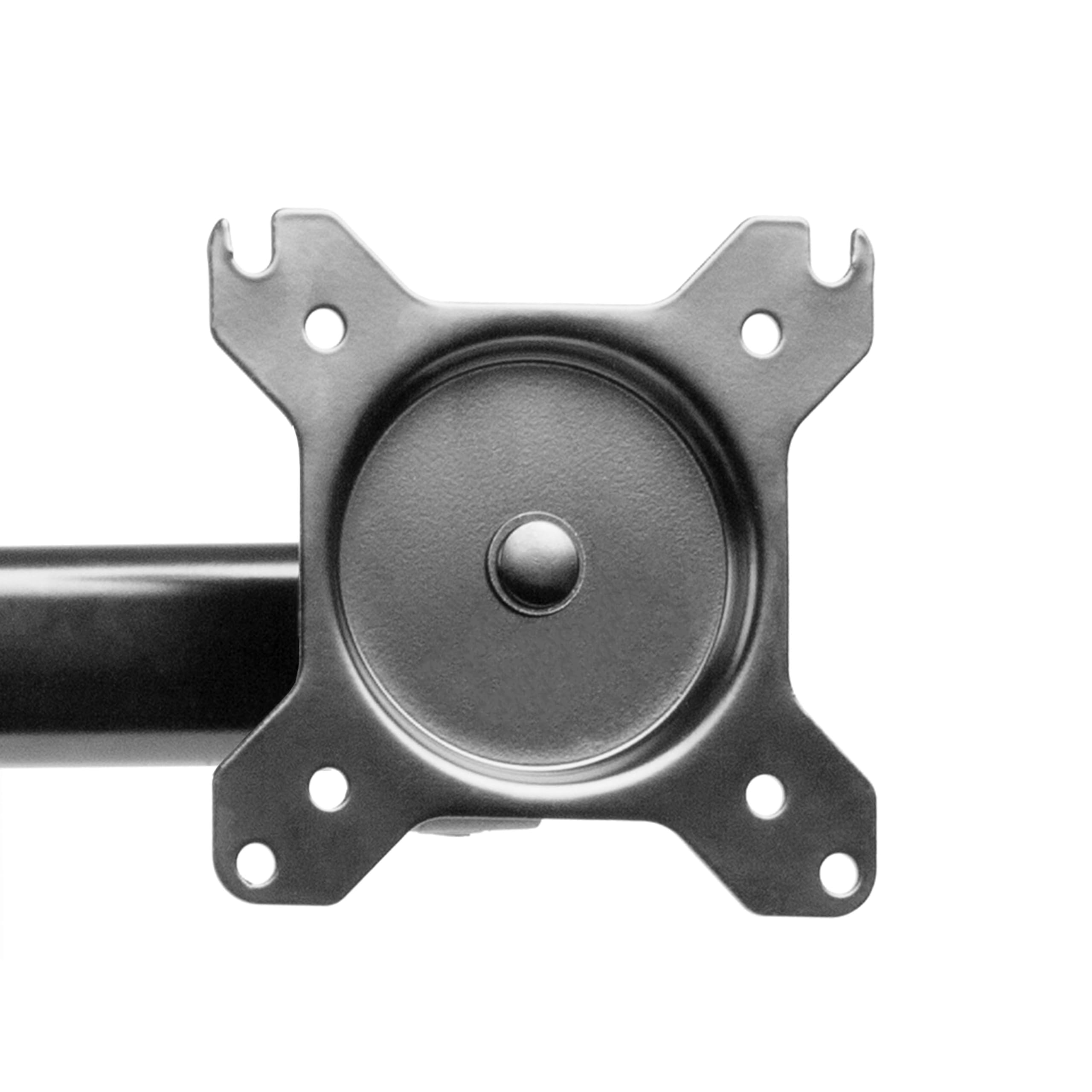 Duronic DM25P2 Dual Monitor Arm Set - 2 Adjustable VESA Mount Arms with Heavy Duty Steel Construction | Compatible with Duronic Monitor Desk Mounts | Ergonomic Workspace Solution for Home & Office Setup | Black