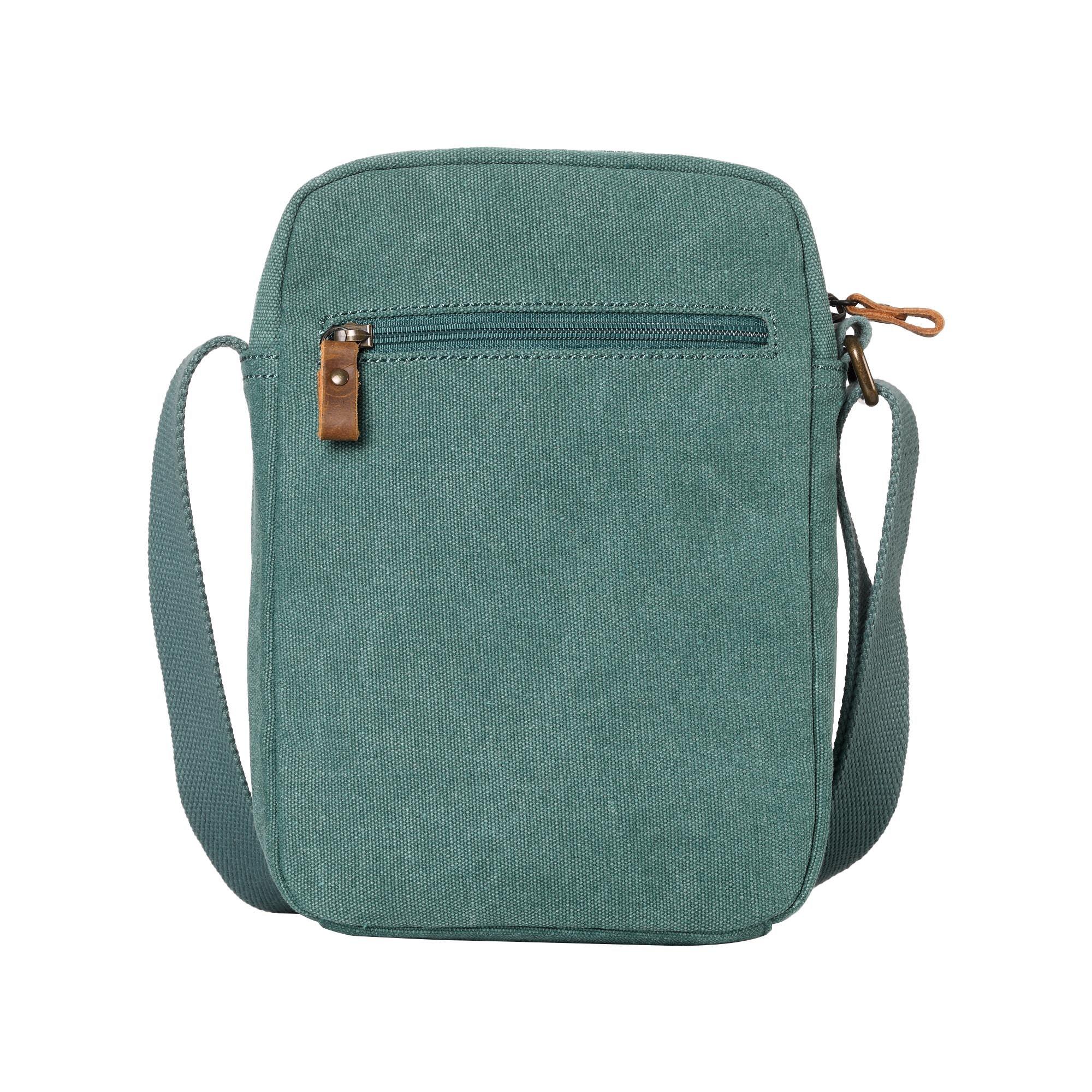 TRP0370 Troop London Classic Canvas Crossbody Bag for Men & Women - Stylish & Durable Everyday Shoulder Bag for Work, Travel & Casual Outings