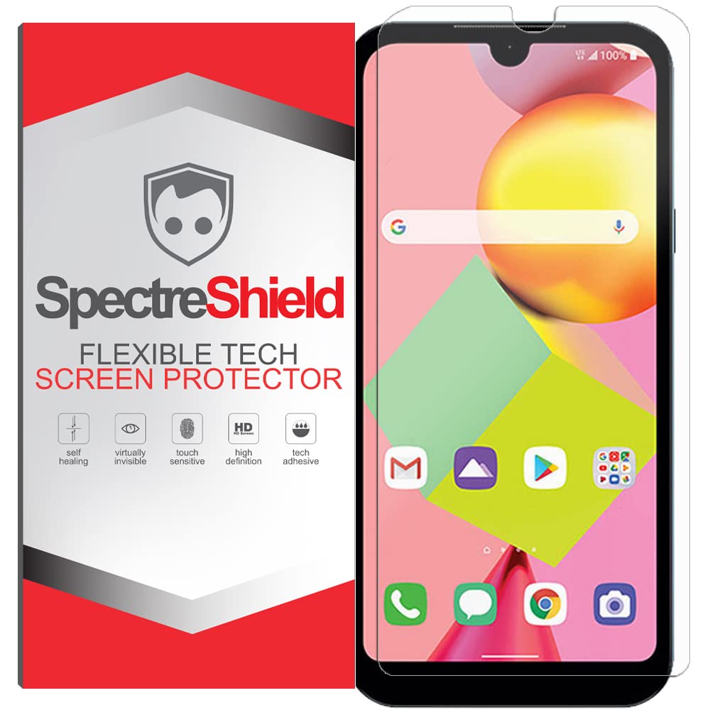 LG Risio 4 Screen Protector - Spectre Shield Case Friendly TPU Film | Flexible Full Coverage Clear Protection | Perfect for Everyday Use & Outdoor Activities