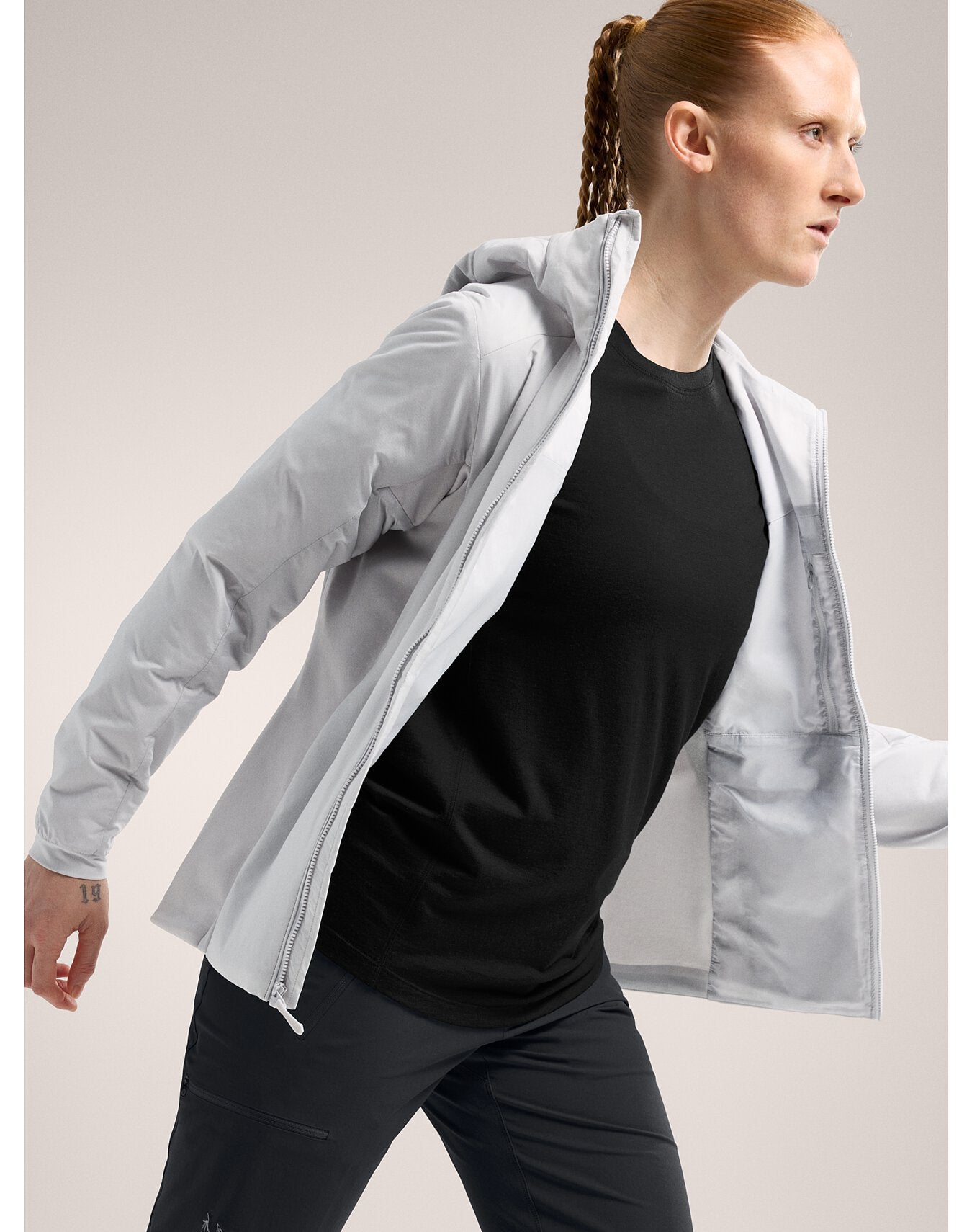 Women's Atom Hoody - Lightweight Water-Resistant Fleece Jacket for Hiking, Running & Outdoor Activities | X000006780 | Past Season Collection
