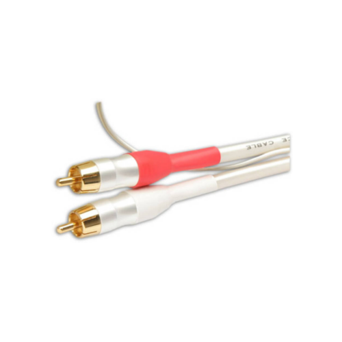 Premium Stereo RCA Interconnect Cable - High-Quality Audio Cable for Home Theater, Hi-Fi Systems & Turntables - Gold-Plated Connectors, Oxygen-Free Copper, 6ft (2 Pack) - Perfect for Music Lovers & Audiophiles