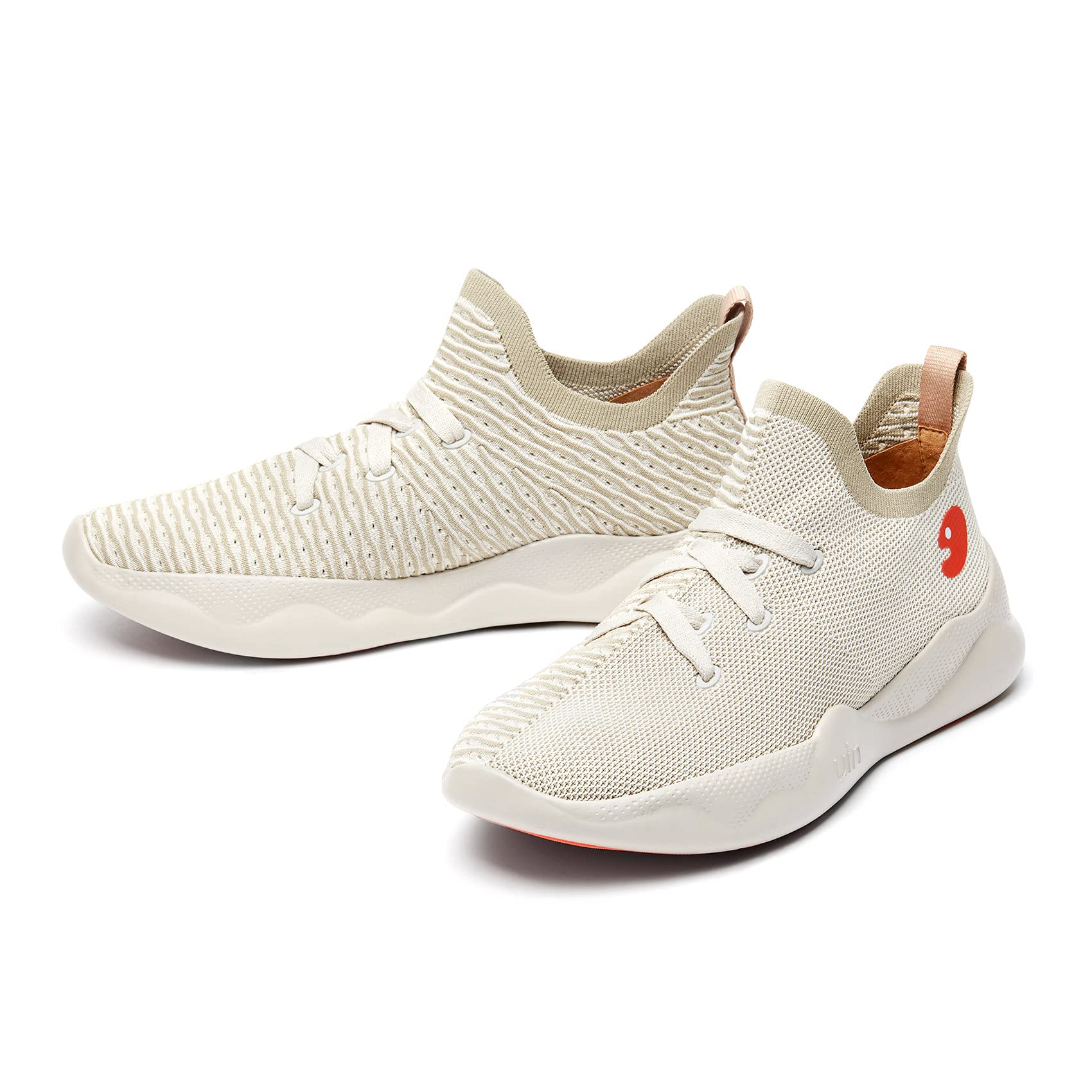 UIN Men's Fashion Sneakers - Lightweight Walking Shoes for Men, Slip On Casual Comfortable Athletic Shoes with Artistic Paint Design, Perfect for Travel, Work & Daily Wear | Eye of Exploration Collection