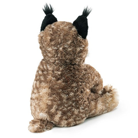 Realistic Bobcat Kitten Hand Puppet - Soft Plush Animal Toy for Kids, Storytelling & Educational Play - Perfect for Classroom, Birthday Parties & Imaginative Play