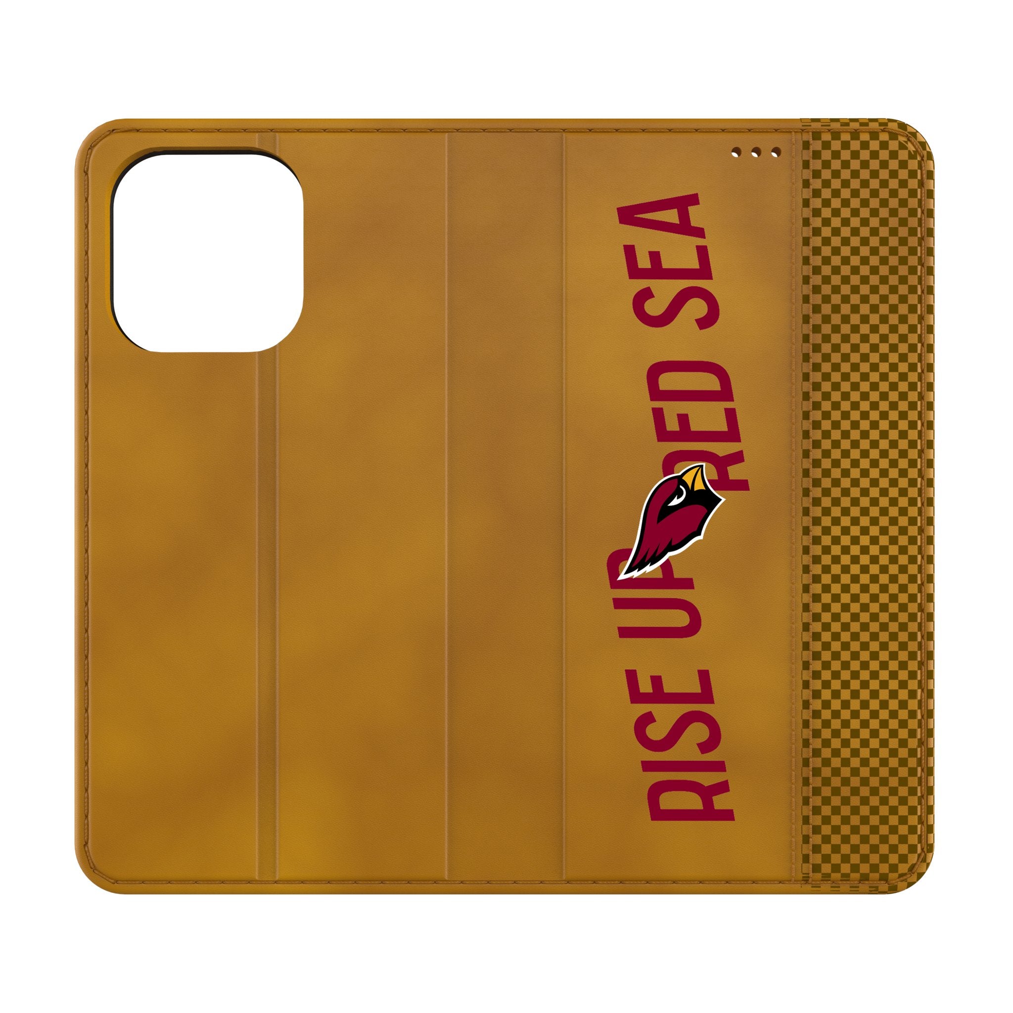 Arizona Cardinals 2024 Edition Premium Folio Phone Case for Apple iPhone 15 14 13 12 Pro Max - Slim Wallet Cover with Card Slots & Kickstand - Perfect for Football Fans & Game Day