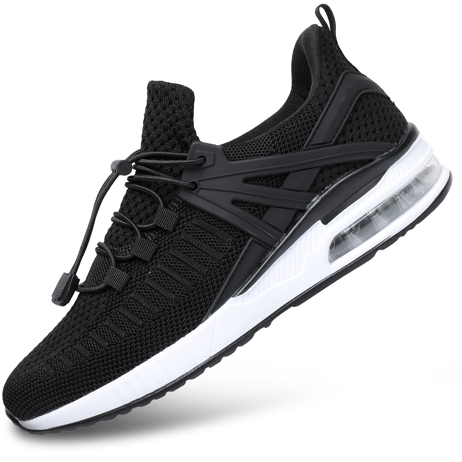 BOGOVER Men's Walking Shoes - Non-Slip Running Sneakers, Breathable Lightweight Air Cushion Tennis Shoes for Gym, Jogging & Outdoor Activities | Perfect for Workouts, Casual Wear & Daily Comfort
