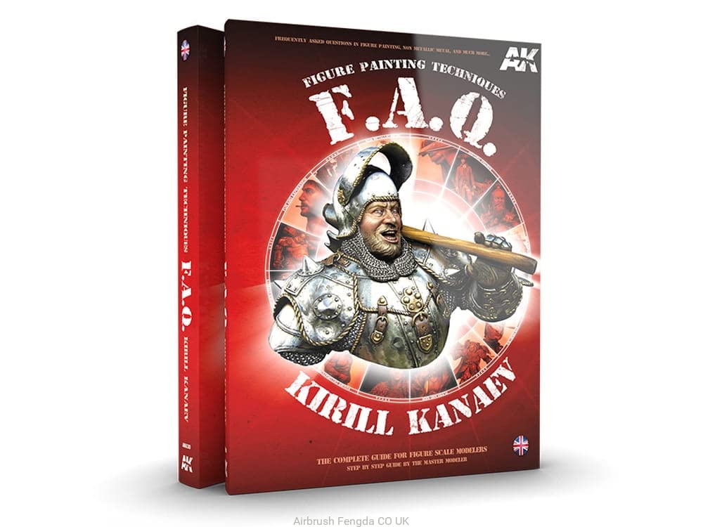 AK Book AK630 FAQ Scale Figures Guide - 488 Pages English Edition for Model Builders, Collectors & Hobbyists - Perfect for Scale Modeling, DIY Projects & Gift Giving