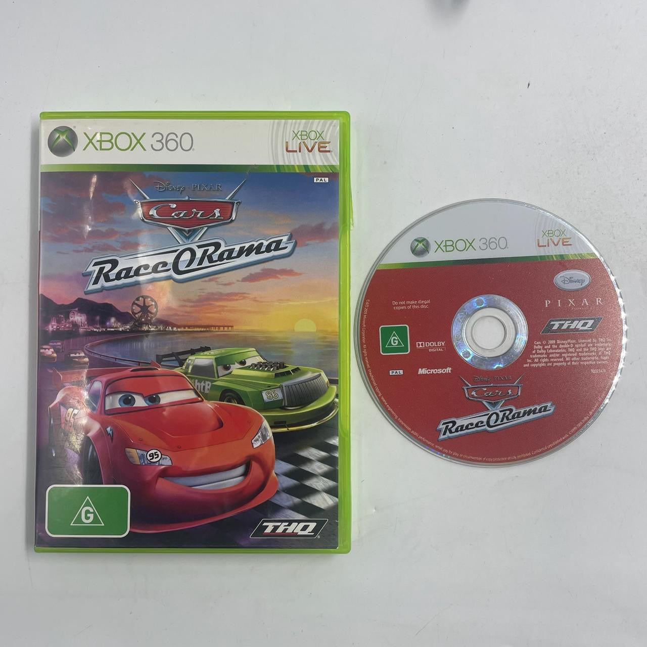 Disney Cars Race-O-Rama Xbox 360 Game - PAL Version - Fun Racing Adventure for Kids & Families | Perfect for Game Nights & Birthday Gifts