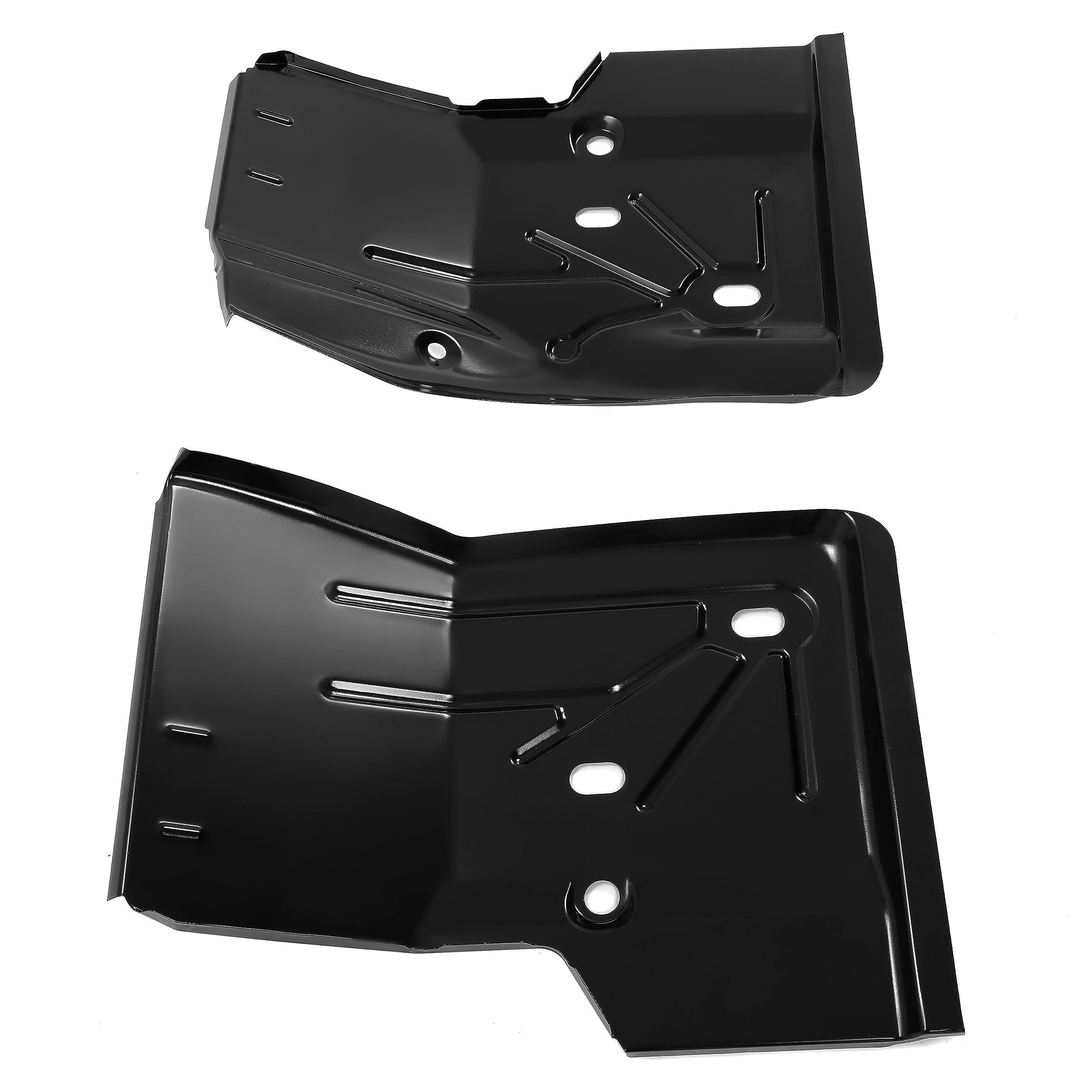**KUAFU Heavy Duty Steel Floor Supports & Pans for 1997-2006 Jeep TJ Wrangler 2-Door - Left & Right Full Body Mounts & Torque Boxes (2-Pack) - Rust-Proof Electrophoresis Coating - Off-Road & Daily Driving Upgrade**