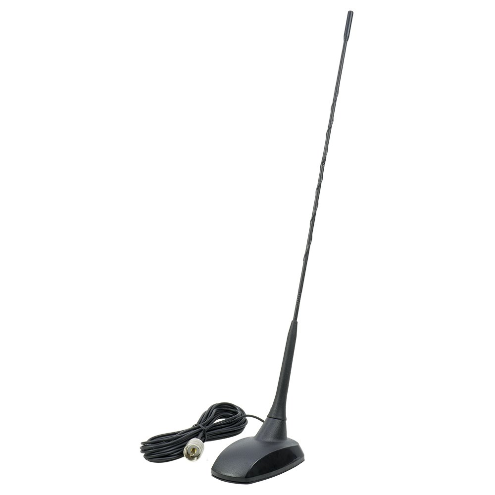 PNI ESCORT HP 8001L ASQ CB Radio Kit with Antenna - Includes Fused Cigarette Lighter Power Plug & HS81L Earphone for Truckers & Road Trips - Long Range Communication for Highway Safety & Emergency Use