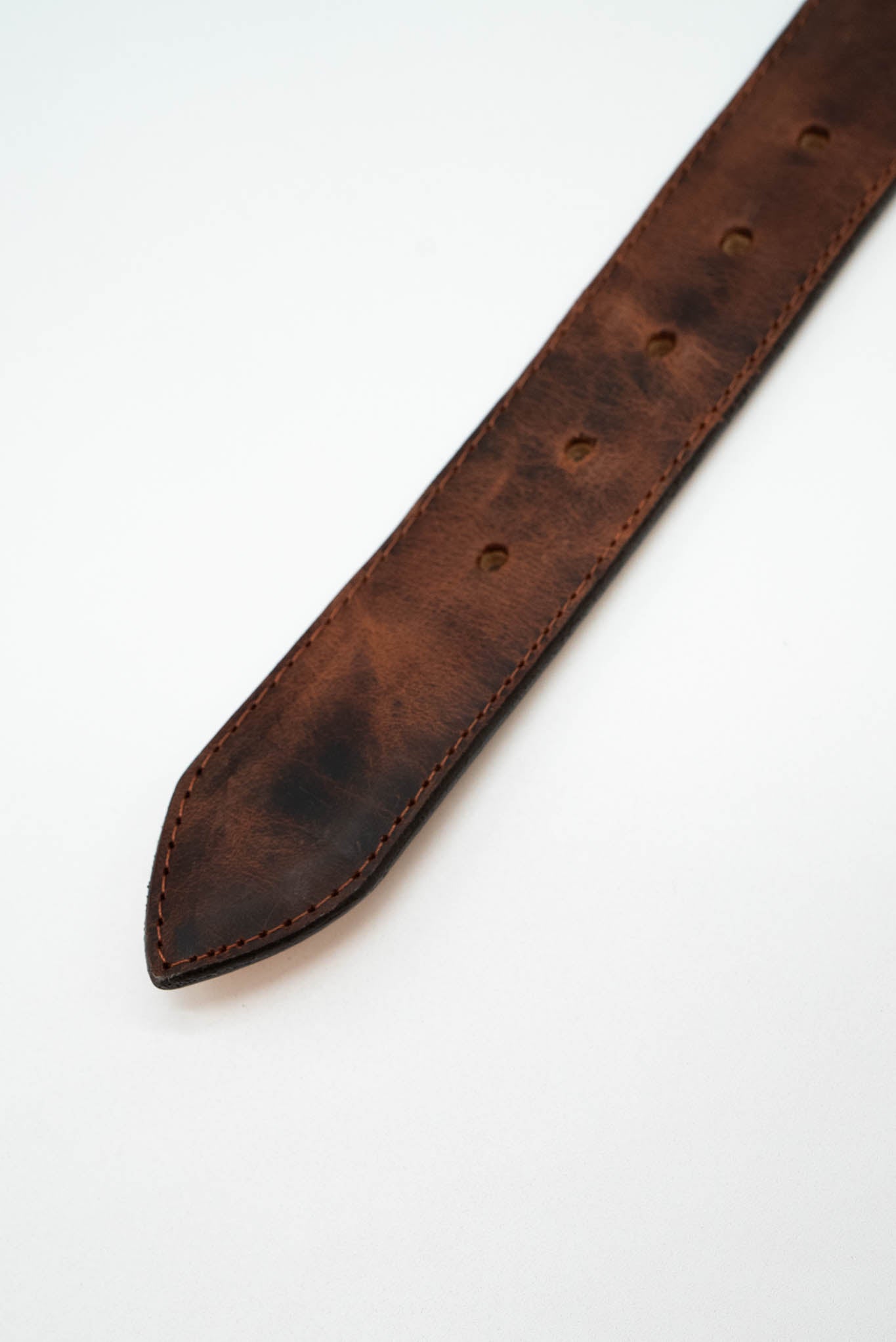 Premium Genuine Leather Western Cowboy Belt with Longhorn Buckle - Stylish & Durable for Rodeo, Ranch Work & Country Fashion