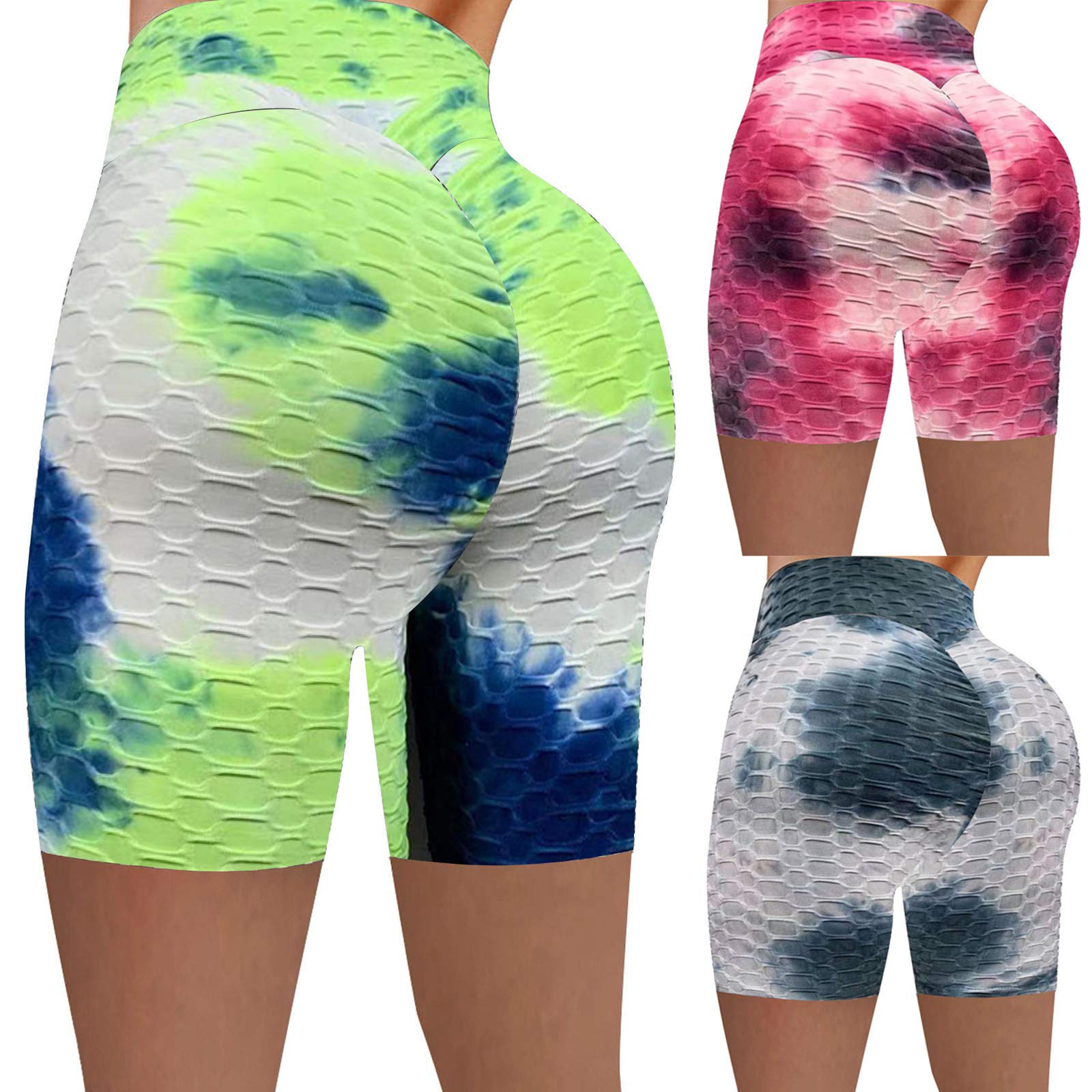 TikTok Viral High Waisted Butt Lifting Leggings for Women - Booty Enhancing Workout Shorts with Tummy Control | Perfect for Running, Yoga, Gym & Casual Wear