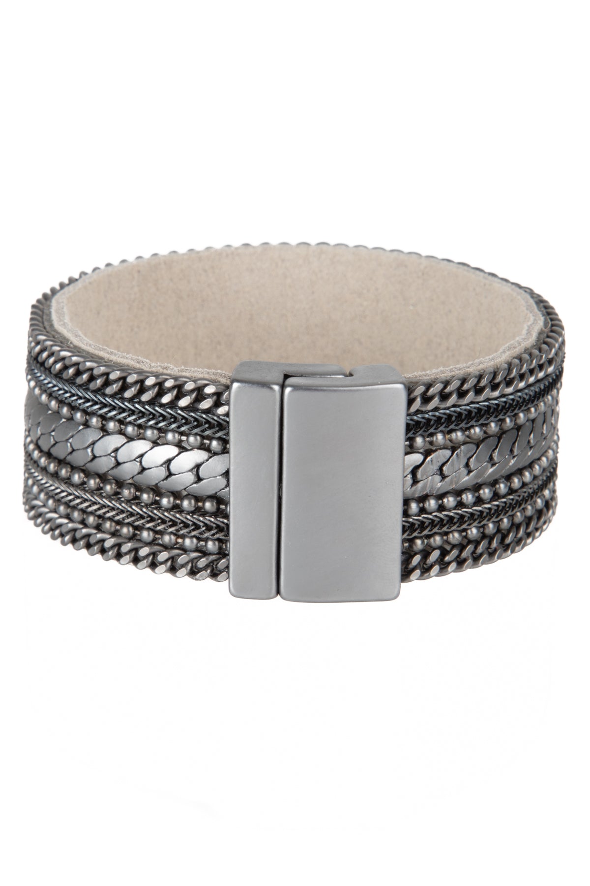 Elegant Dainty Chains Leather Bracelet for Women - Minimalist Boho Chic Jewelry Gift for Everyday Wear & Special Occasions
