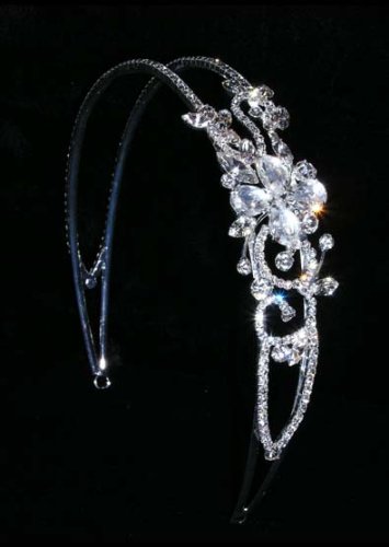 Floral Trellis Headband for Women - Elegant Boho Hair Accessory for Weddings, Parties & Everyday Wear