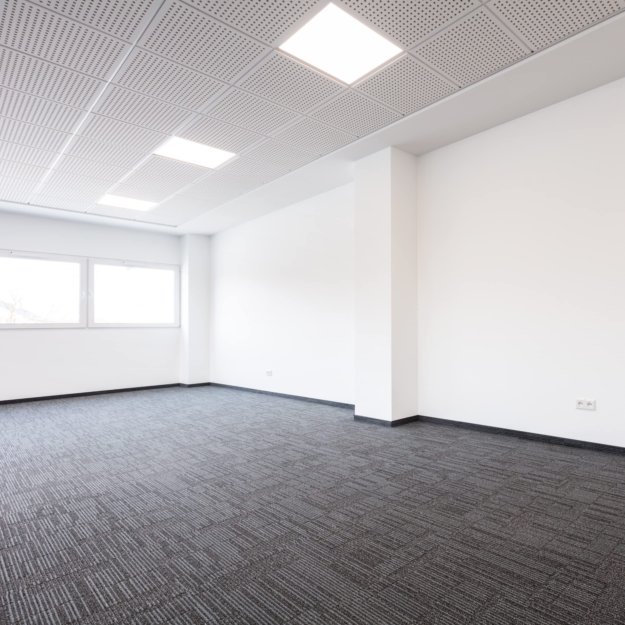 2x2 LED Flat Panel Light, 30W/40W/50W Adjustable Power, 3000K-6000K Color Temperature, Dimmable Recessed Ceiling Light, 6150 Lumens, 120-277V, UL/DLC Certified (4 Pack) - Perfect for Office, Commercial, and Drop Ceiling Lighting