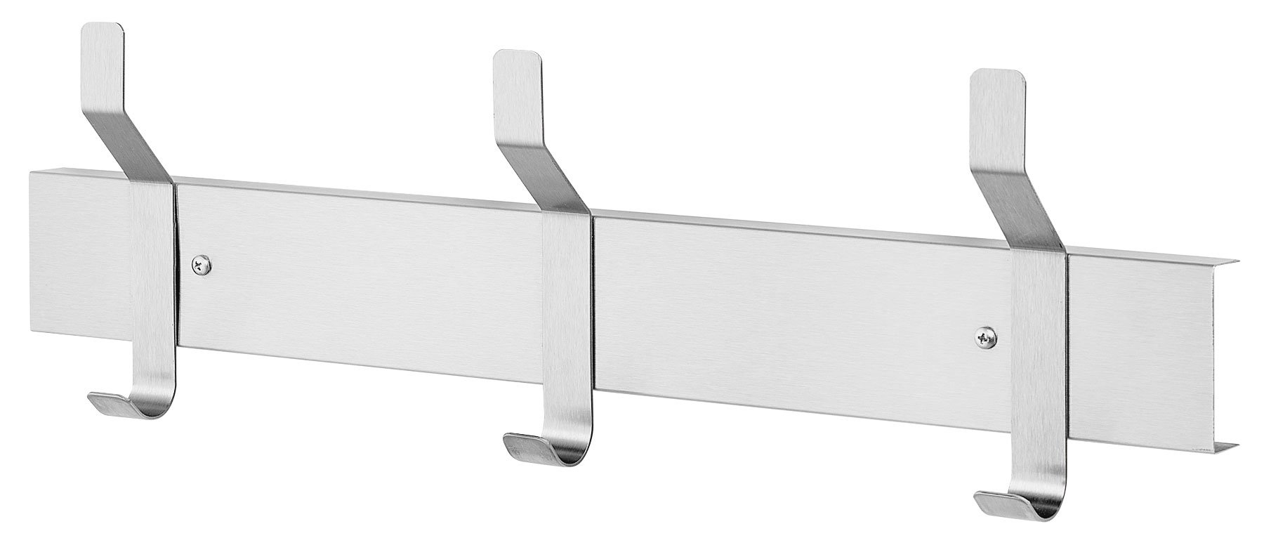 Bradley 9943 24-Inch Wall Mounted Hat and Coat Rack - Space Saving Entryway Organizer for Hats, Jackets, Scarves & Bags - Perfect for Hallway, Mudroom, Bedroom or Office