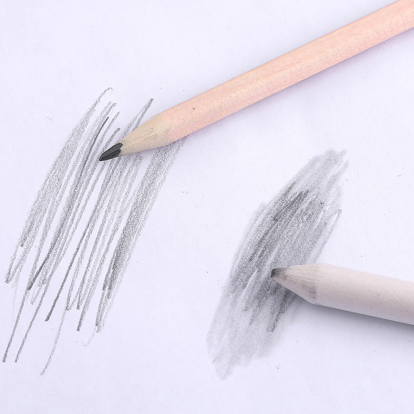 15Pcs Blending Stumps for Drawing - Professional Tortillon Blending Sticks & Shading Tools for Artists - Perfect for Charcoal, Pencil, Oil Pastel Sketching - Ideal for Beginners & Paper Art Projects