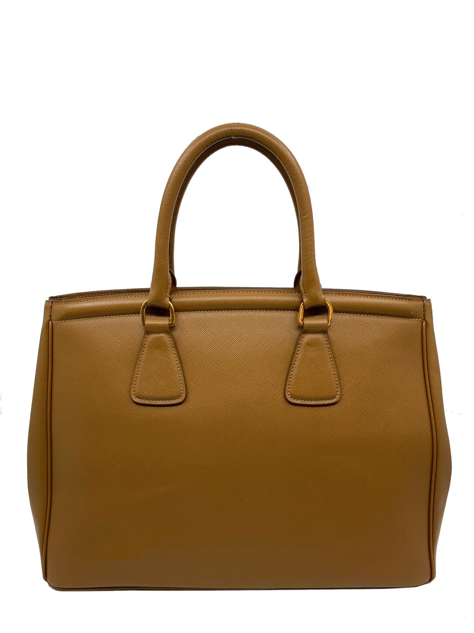 Prada Saffiano Leather Medium Satchel Handbag for Women | Luxury Designer Crossbody Purse | Perfect for Work, Travel & Everyday Use