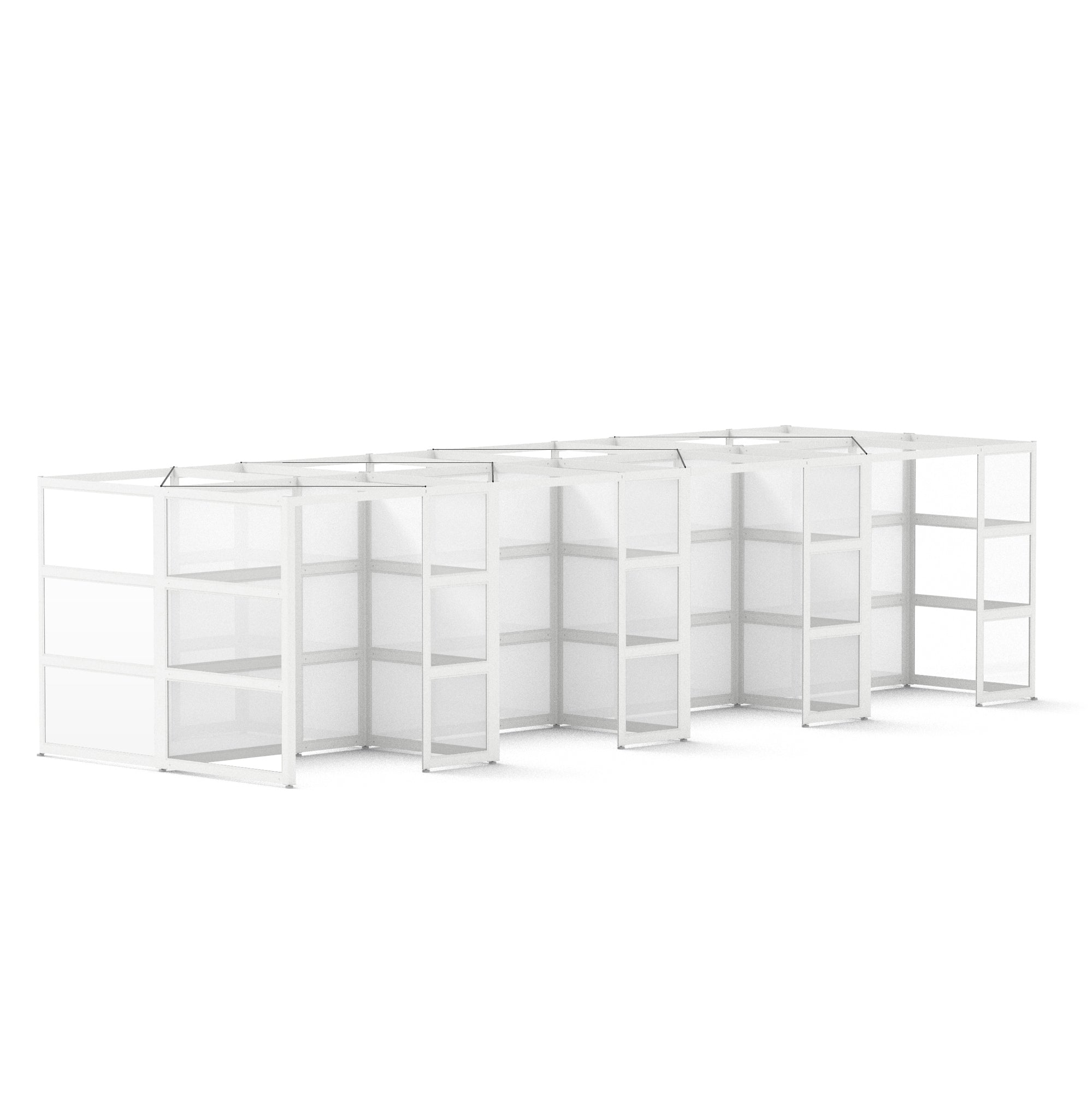 PoppinSpaces Hustle Space 108505 - Premium Office Desk Organizer for Home & Workspace - Perfect for Remote Work, Study & Productivity