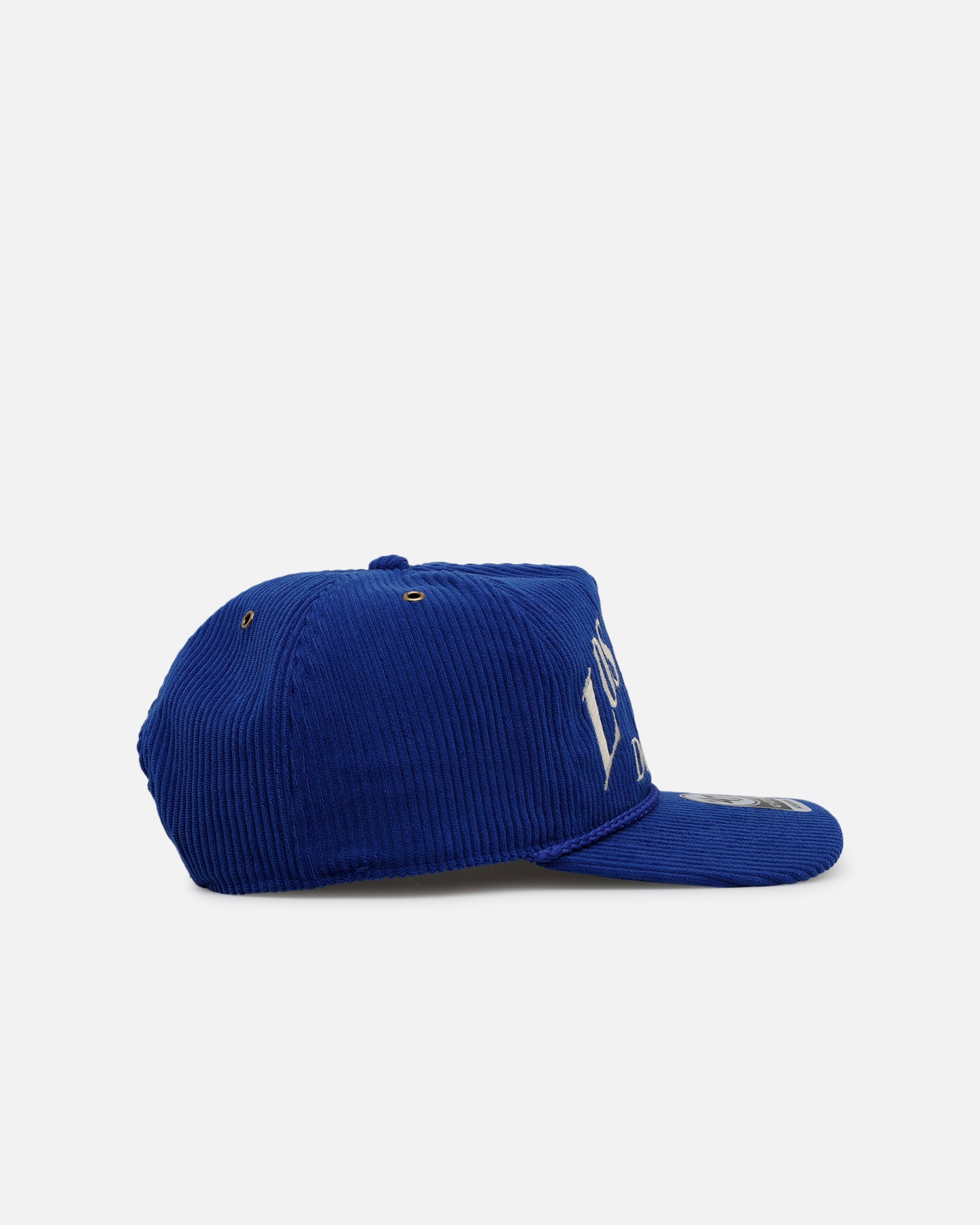 47 Brand Los Angeles Dodgers 'Pitchout' 47 Hitch Corduroy Snapback Hat - Blue Baseball Cap for Men & Women, Perfect for Games, Streetwear & Casual Outfits