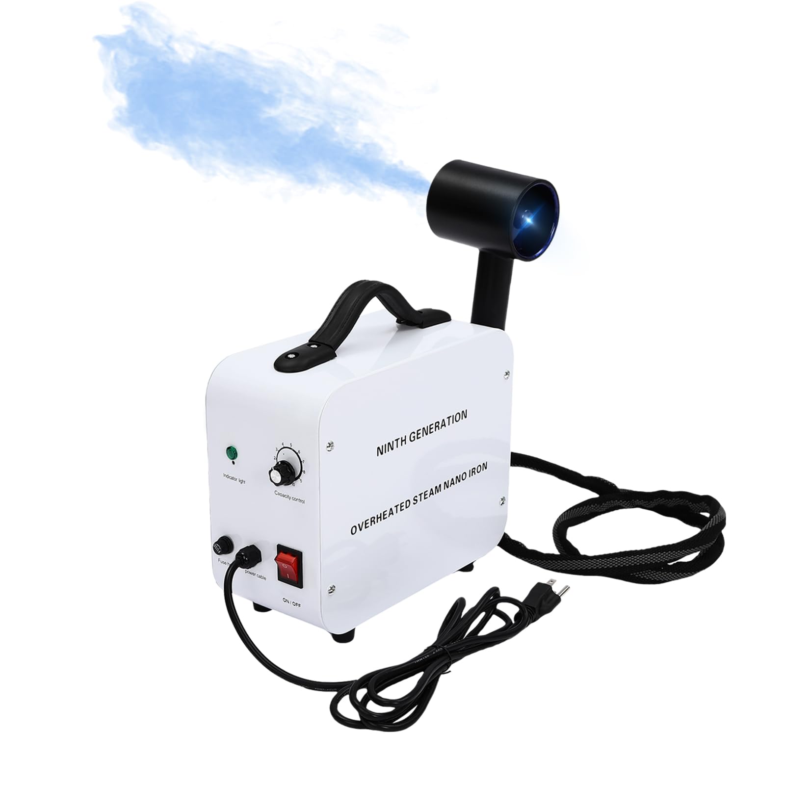 Professional Nano Hair Steamer Gun - Multifunctional Hair & Face Moisturizing Humidifier for Salon & Home Use | Hair Styling, Deep Conditioning & Skin Care Tool