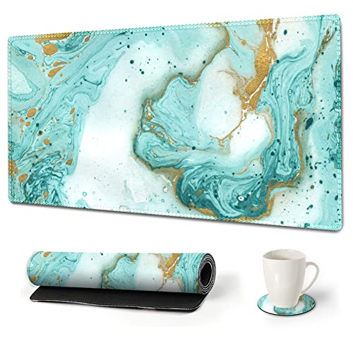 Teal Turqoise Marble