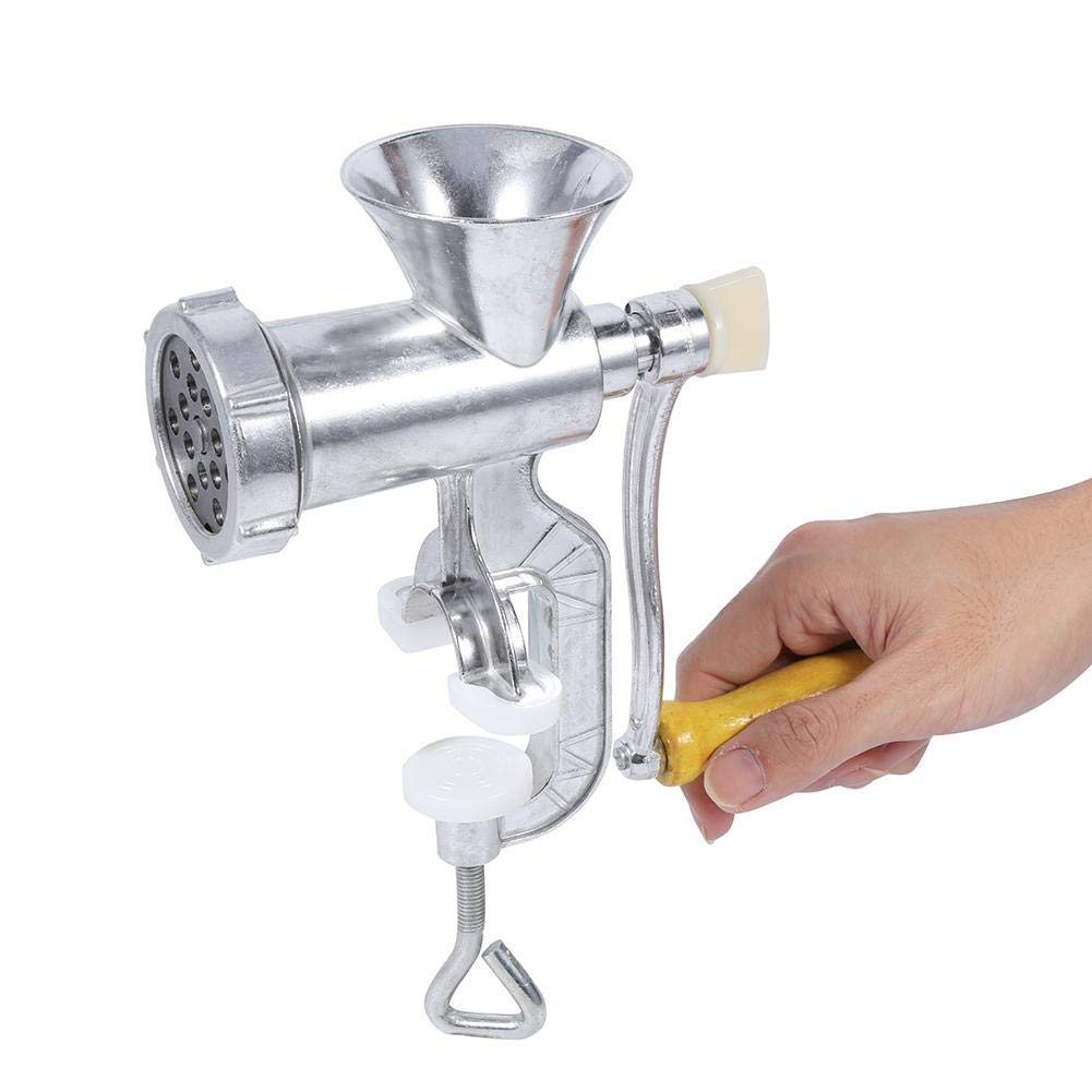Premium Manual Meat Grinder - Heavy Duty Metal Mincer for Home Kitchen, Perfect for Sausage Making & Meat Processing | Ideal for Butchers, Home Chefs & Food Prep Enthusiasts