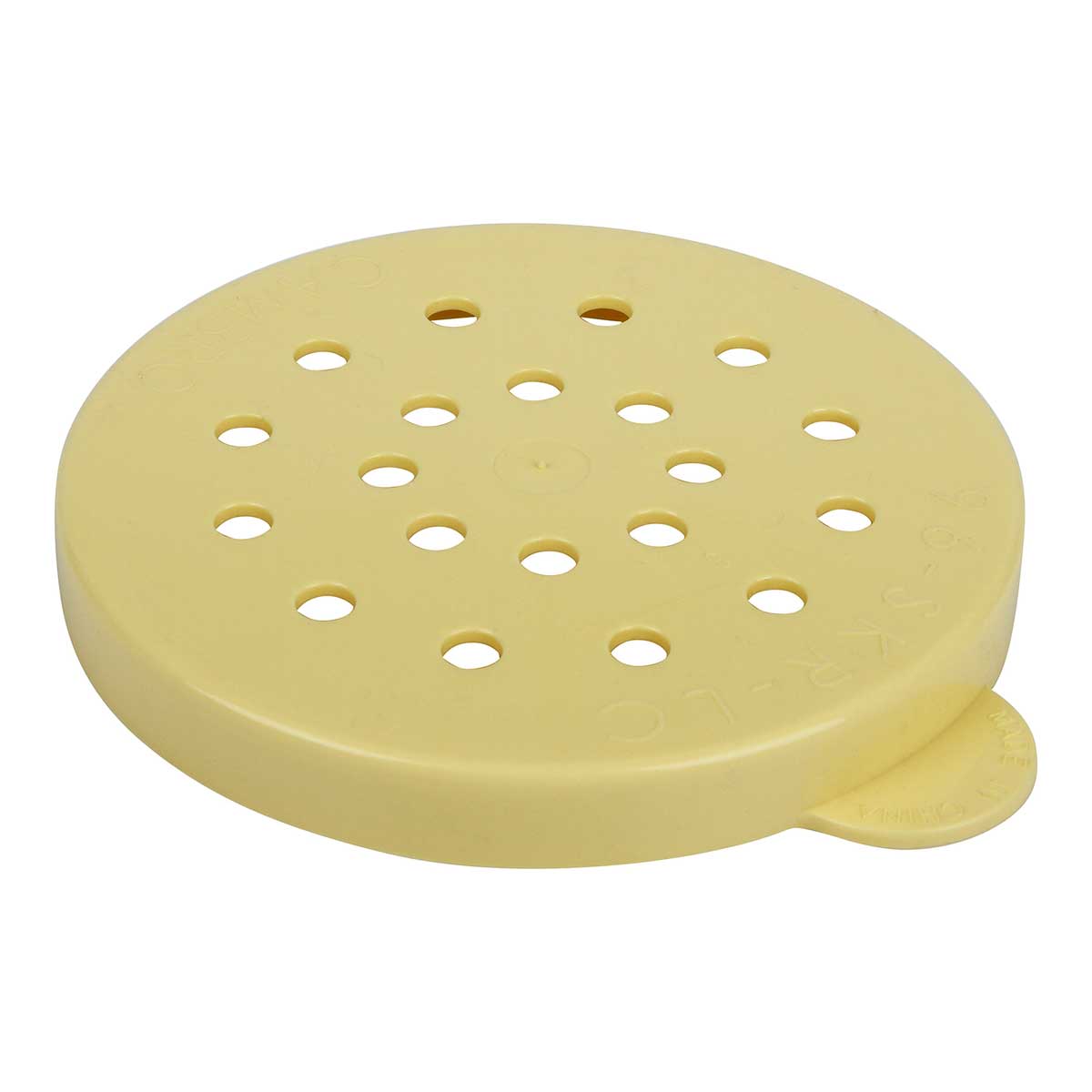 Cambro 96SKRLC405 Camwear Replacement Cheese Lid - Yellow - Durable Food Storage Cover for Commercial Kitchens & Delis
