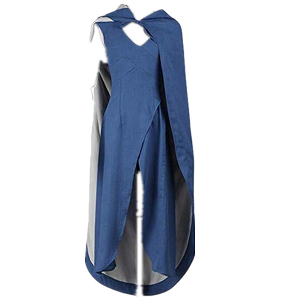 Daenerys Targaryen Cosplay Costume Cloak - Game of Thrones Halloween Outfit, Medieval Fantasy Dress for LARP, Comic Con & Costume Parties