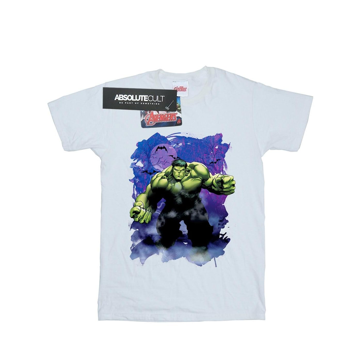 Marvel Hulk Halloween T-Shirt for Boys 9-11 Years - Green Superhero Graphic Tee for Kids Costume Party & Spooky Forest Adventures