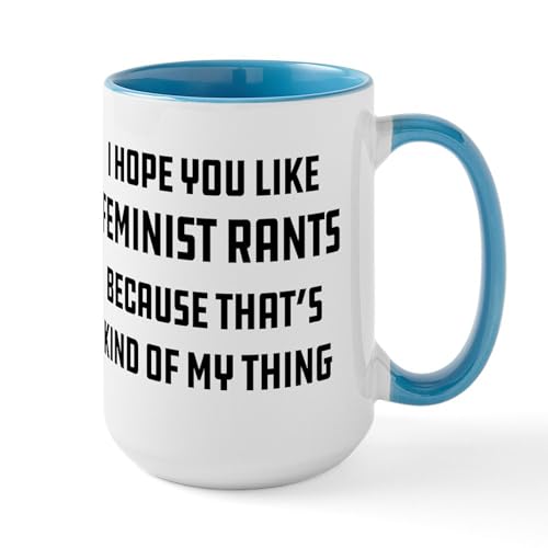 White/Blue Inside - Feminist Rants