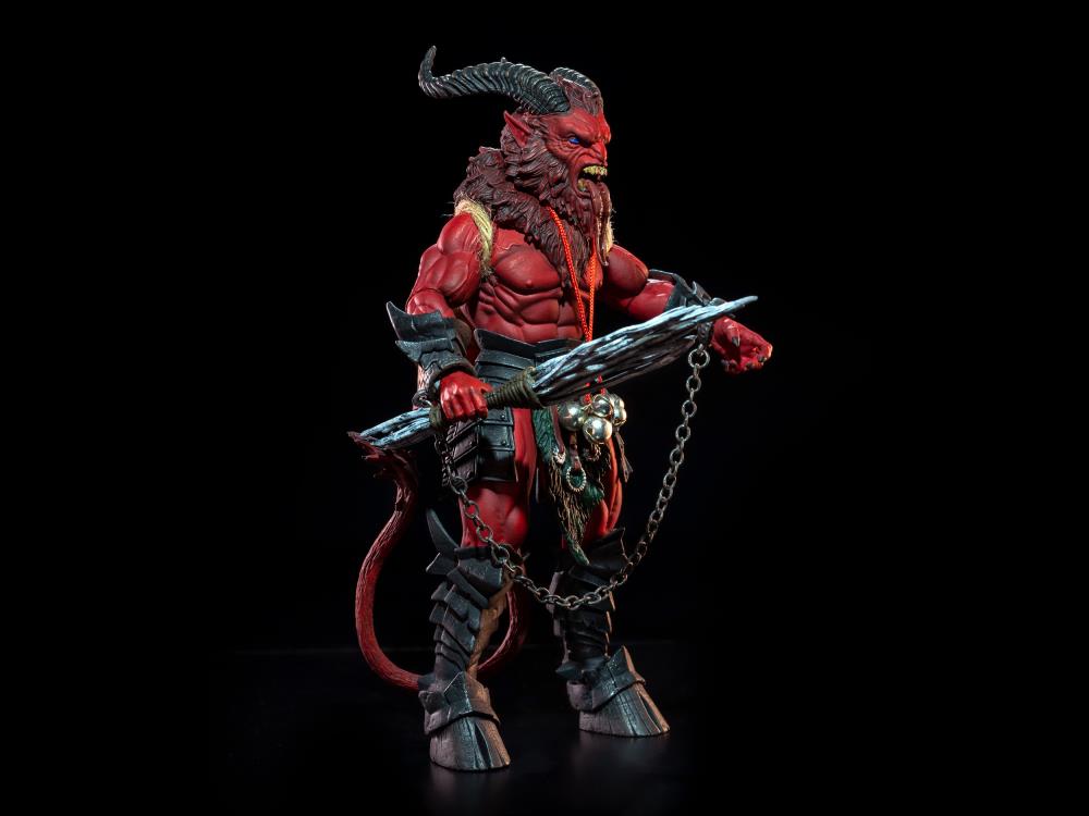 Four Horsemen Studio Mythic Legions 1/12 Scale 6-Inch Obscura Krampus Action Figure - Collectible Fantasy Toy for Display & Role Play Scenes
