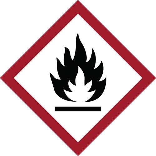 Brady 118823 GHS Flammable Labels - 2