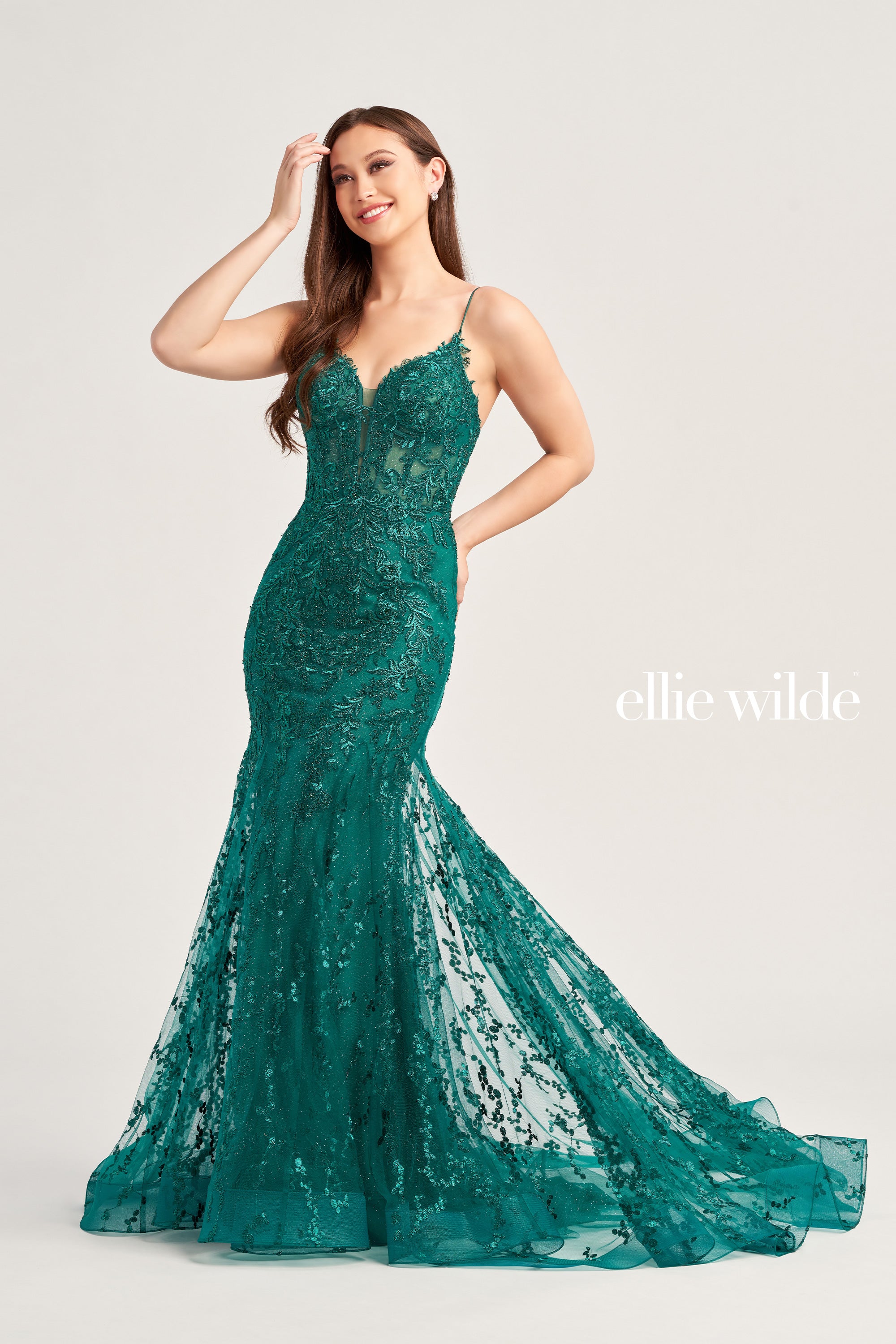 Ellie Wilde EW35010 Elegant Prom Dress for Women - Perfect for Homecoming, Formal Dances & Special Occasions