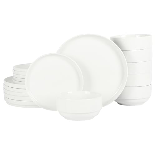 White (Round - 18pcs)