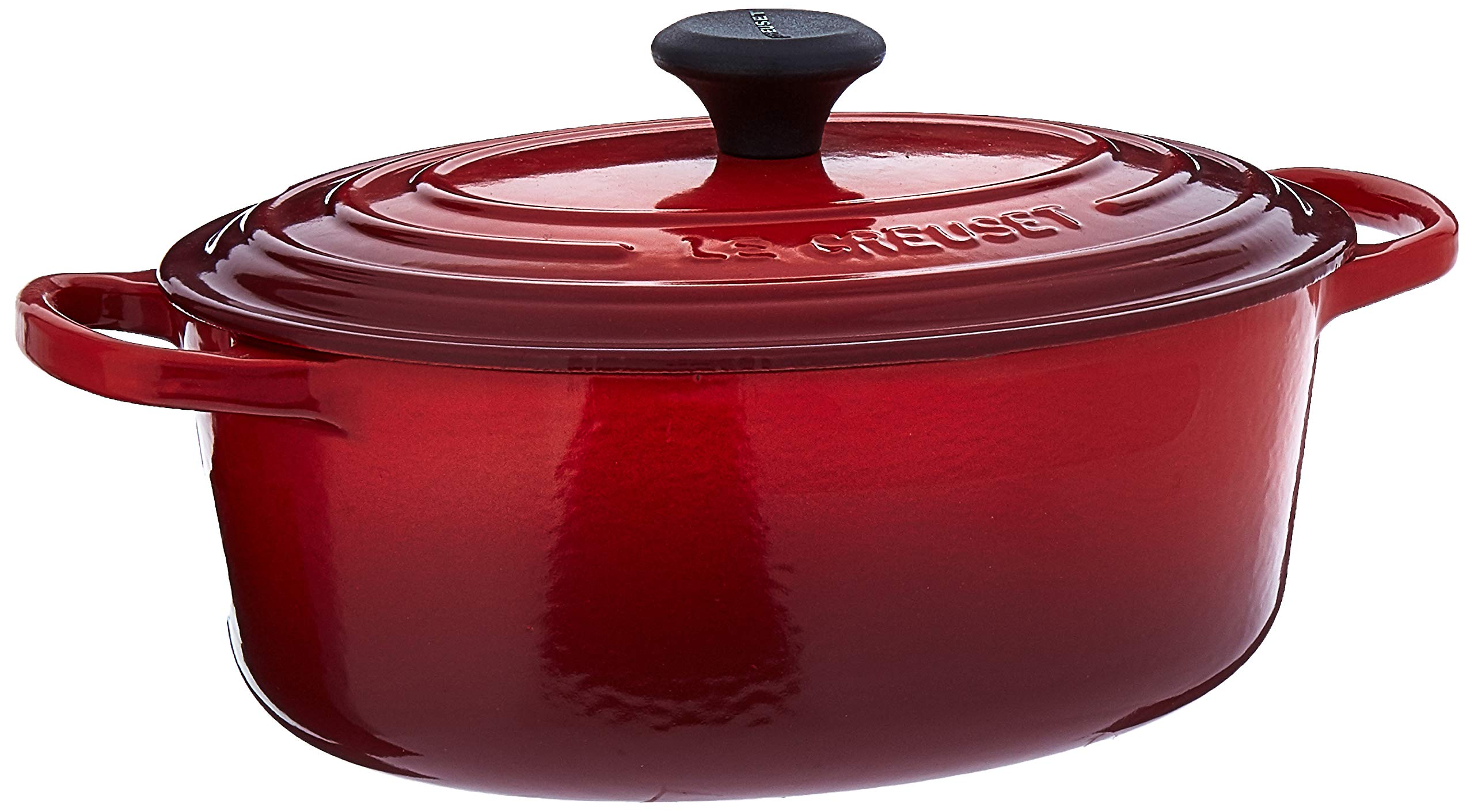 Le Creuset Enameled Cast Iron Signature Oval Dutch Oven 2.75 Quart - Cerise Red | Premium Kitchen Cookware for Braising, Stewing & Baking | Perfect for Soups, Casseroles & Bread Making