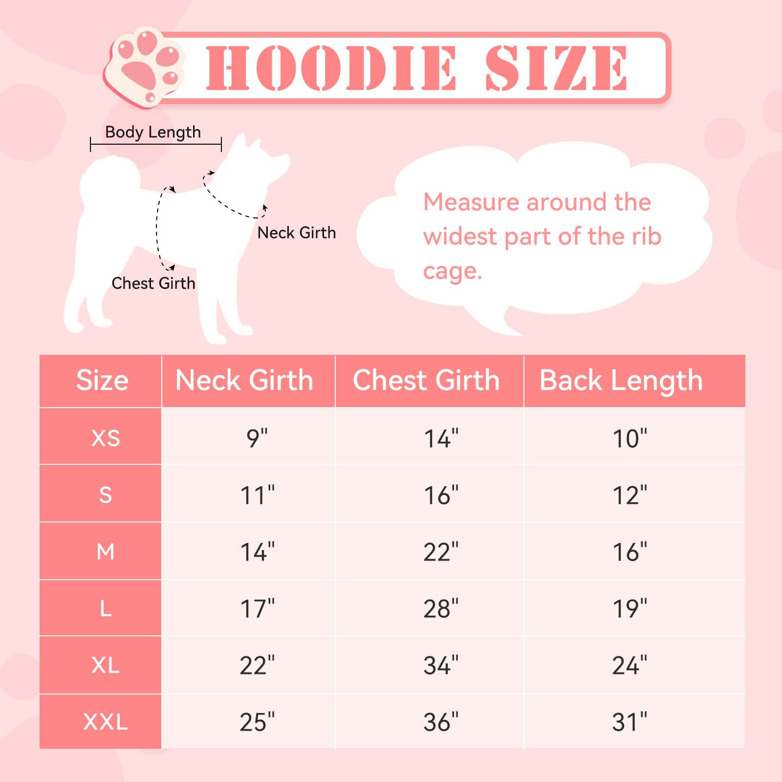 Soft Cozy Fleece Hooded Dog Sweater for Medium Dogs - Warm Fuzzy Dog Hoodie, Pink, Perfect for Winter Walks & Indoor Comfort