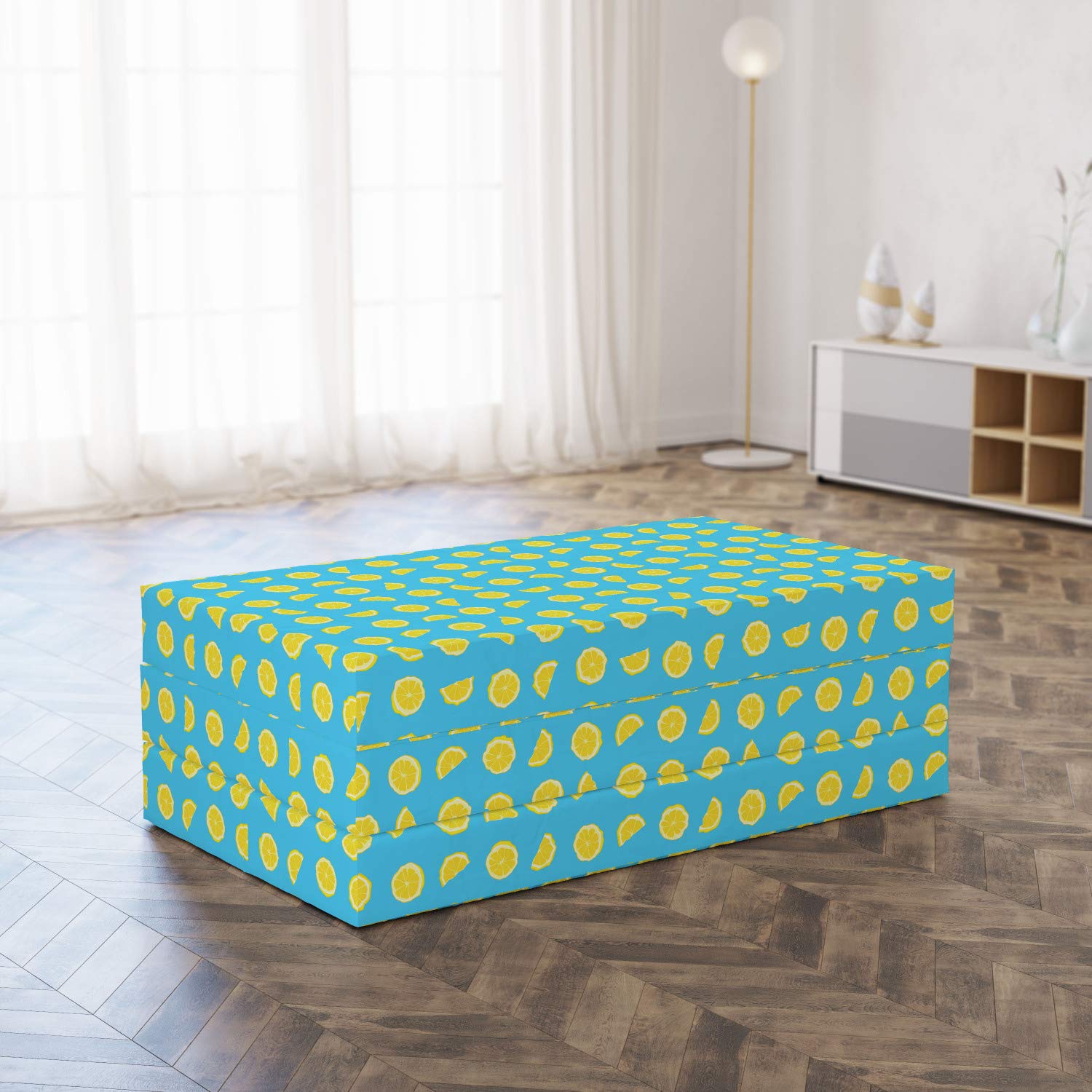 Ambesonne Lemon Foldable Mattress - 78.7
