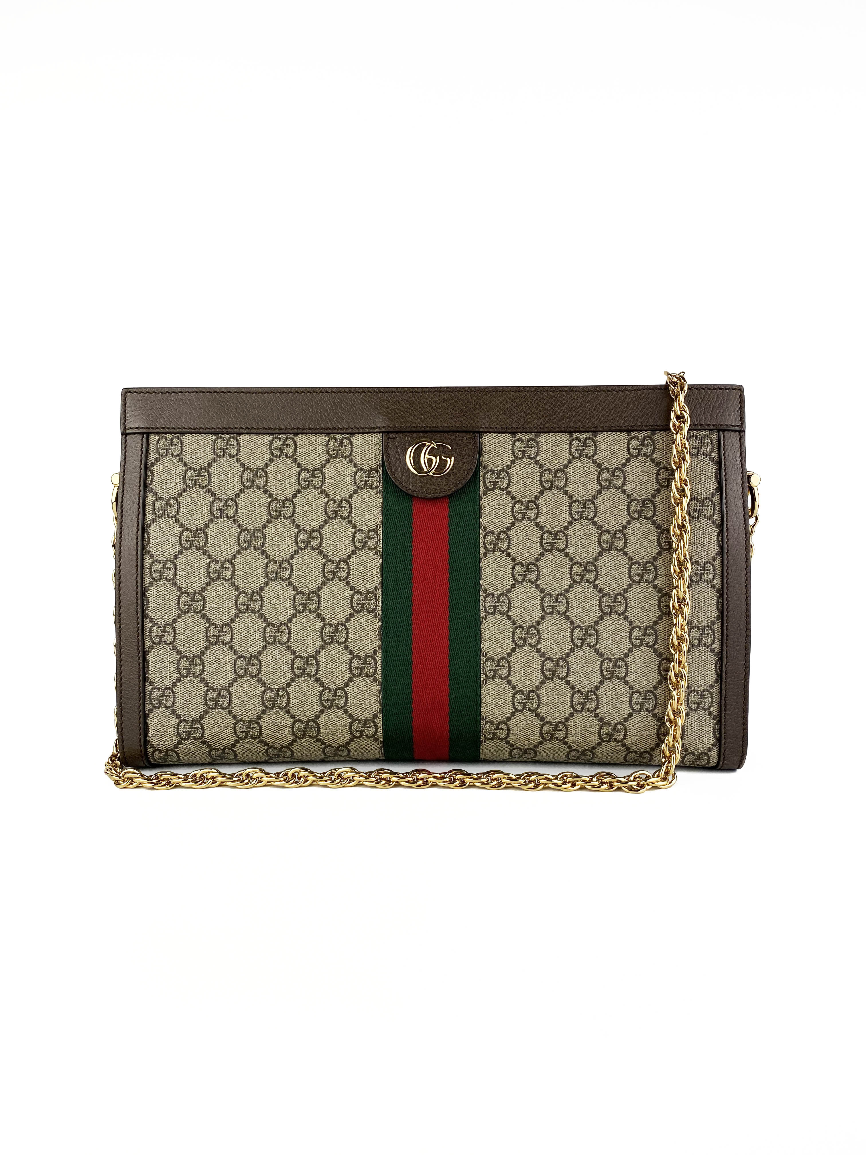 Gucci Ophidia GG Medium Shoulder Bag for Women - Stylish Designer Handbag for Work, Travel & Everyday Use