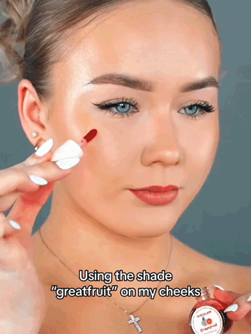 SheGlam Liquid Lip & Cheek Tint - Fruit Punch Flush | Long-Lasting, Vegan & Cruelty-Free Makeup for Natural Blush & Lip Color | Perfect for Everyday Wear, Date Night & Special Occasions