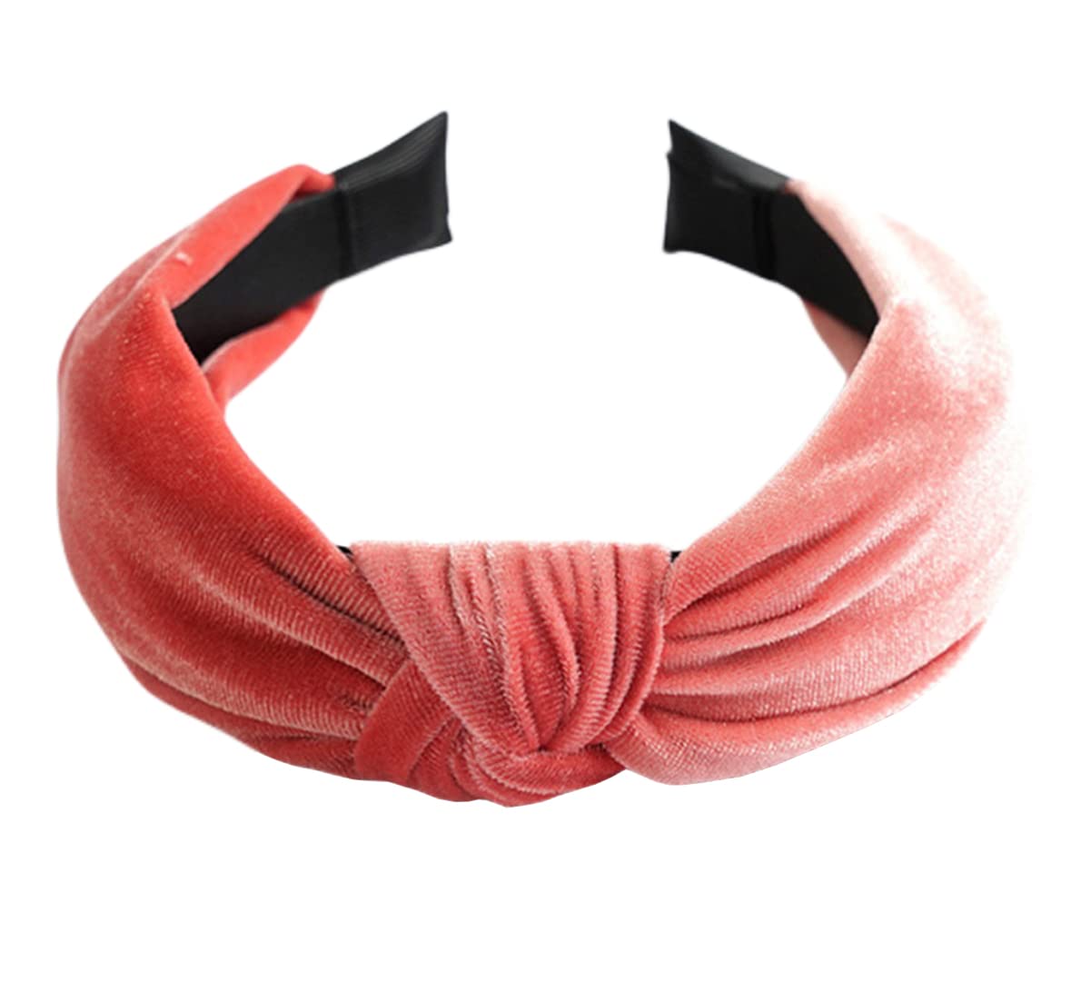 Scicent Velvet Wide Headbands for Women - 3 Pack Soft No Slip Hair Bands, Fashion Hair Accessories for Ladies & Girls | Perfect for Workouts, Yoga, Office & Everyday Style