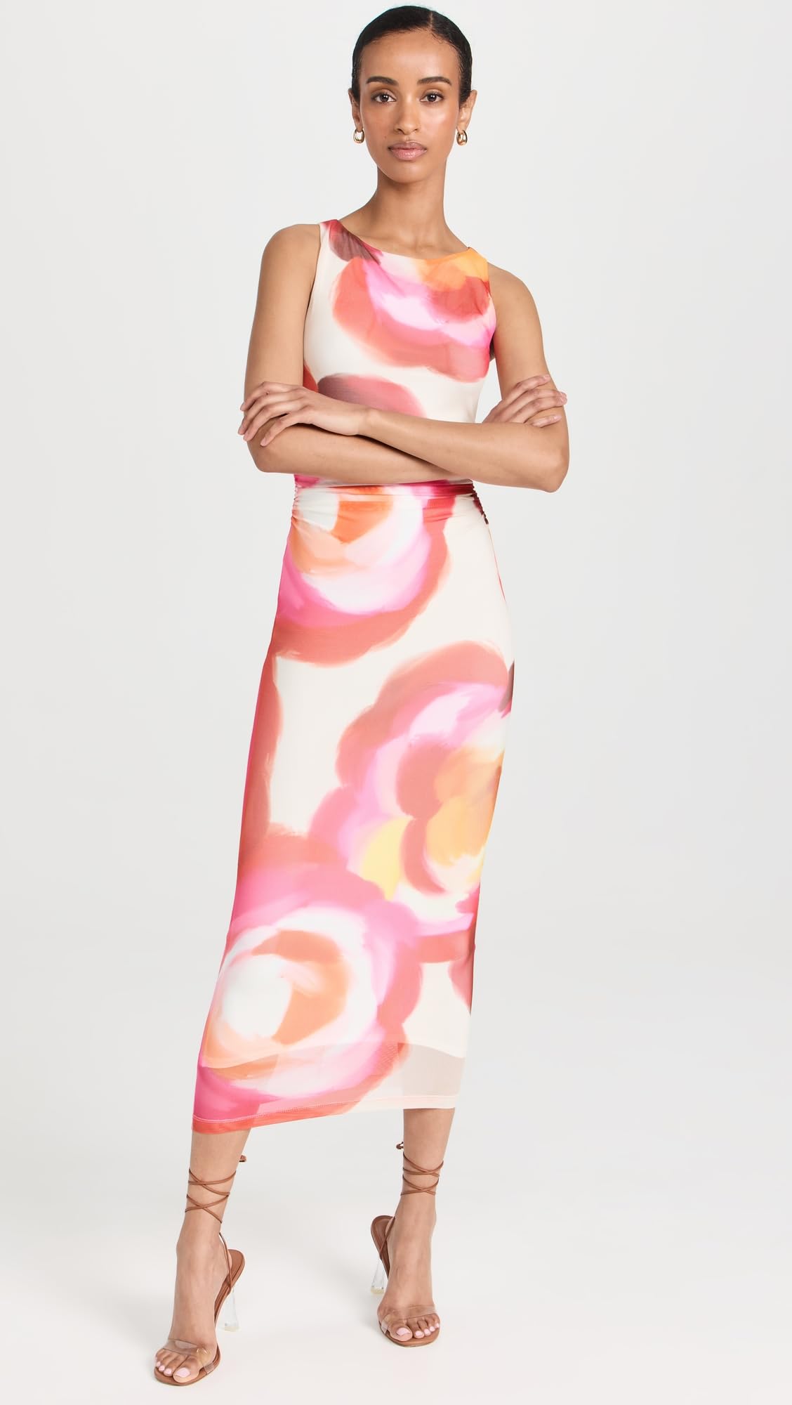 Amanda Uprichard Women's Tiffany Floral Print Wrap Dress - Elegant Cocktail Party & Wedding Guest Outfit
