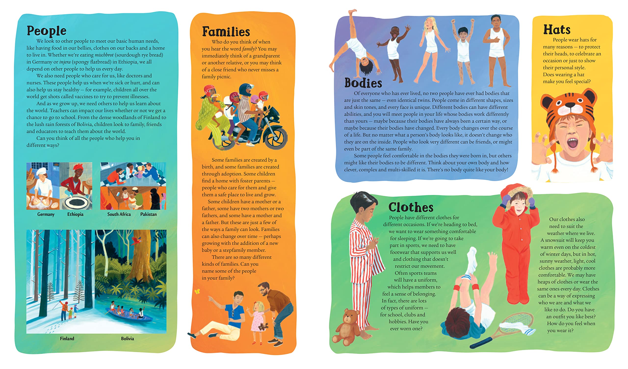 Barefoot Books Children of the World - Multicultural Kids Book for Global Awareness | Perfect for Classroom Learning & Home Reading