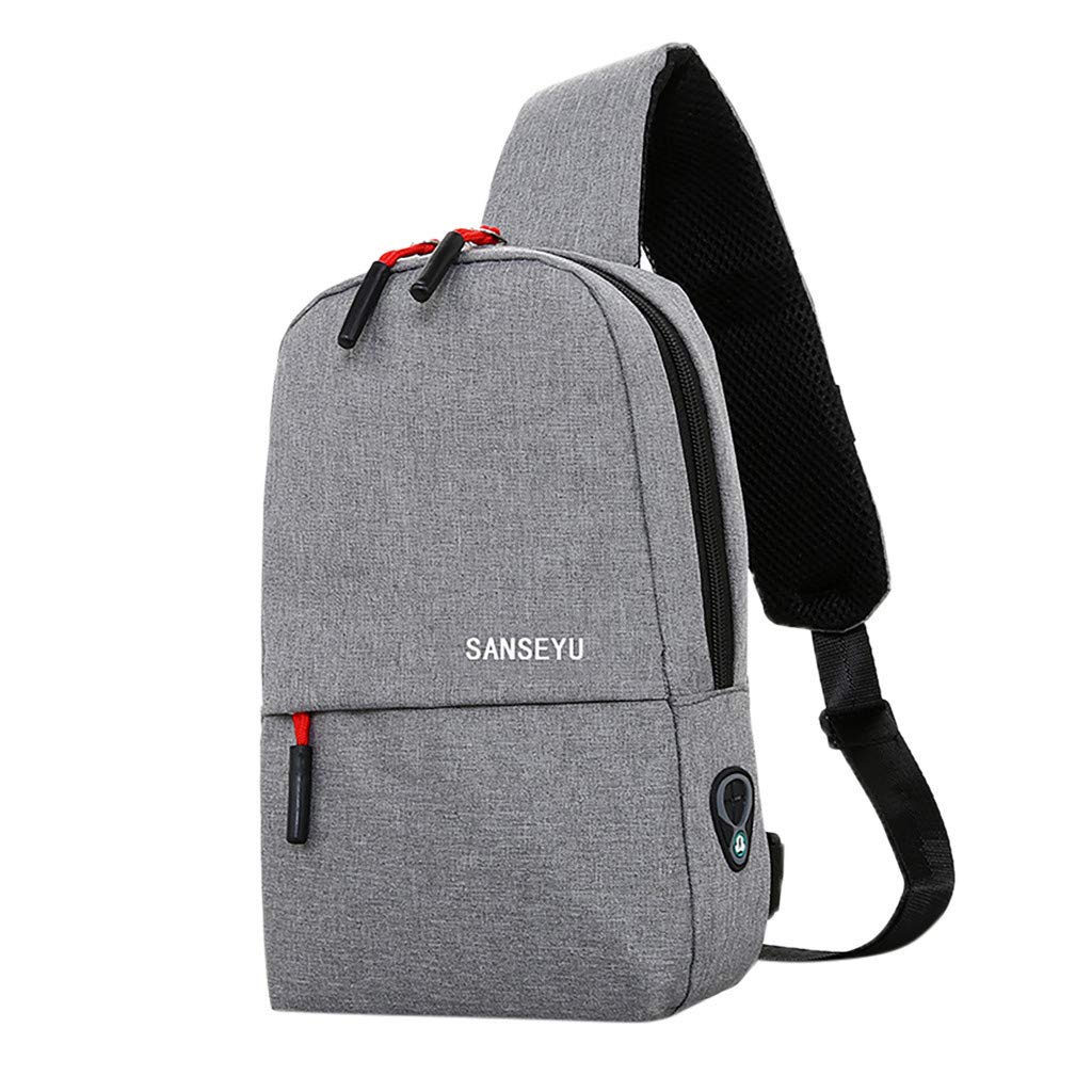 Stylish Contrast Shoulder Bag for Women & Men - Outdoor & Daily Use