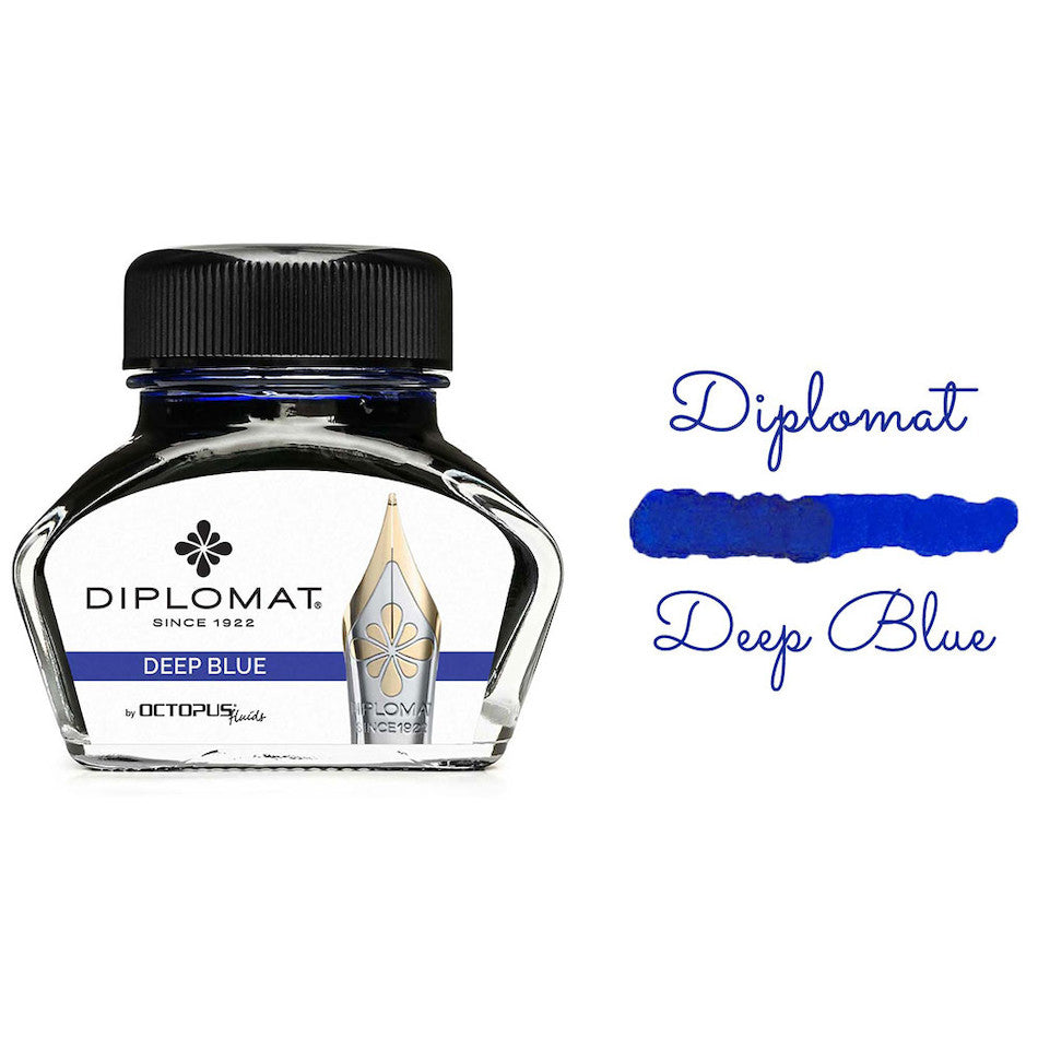 Premium Diplomat Octopus Fountain Pen Ink - 30ml Bottle for Smooth Writing & Calligraphy - Ideal for Professionals, Students & Art Enthusiasts