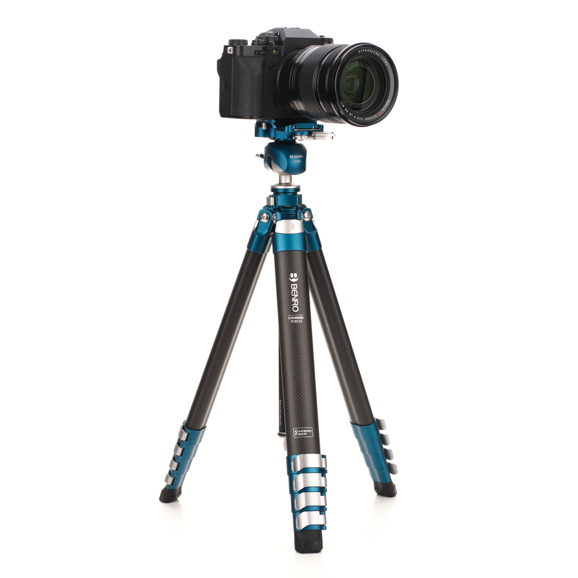 Benro Cyanbird Tripod with FS30 Ball Head Kit - Professional Camera Tripod for DSLR, Mirrorless, Video - Perfect for Travel, Photography, Vlogging