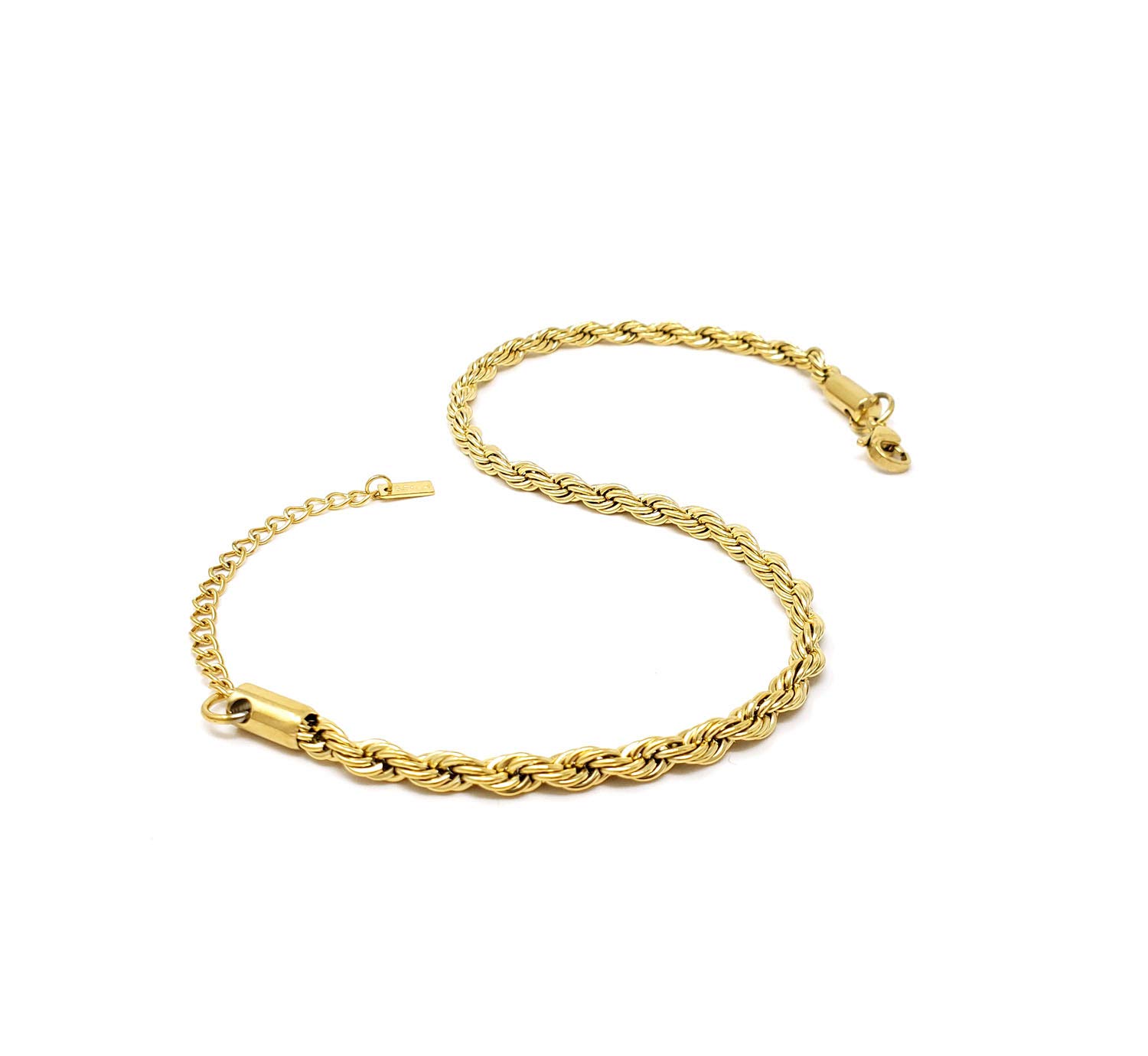 Elegant Adjustable Stainless Steel Chain Anklet for Women - Perfect for Beach, Parties & Everyday Wear