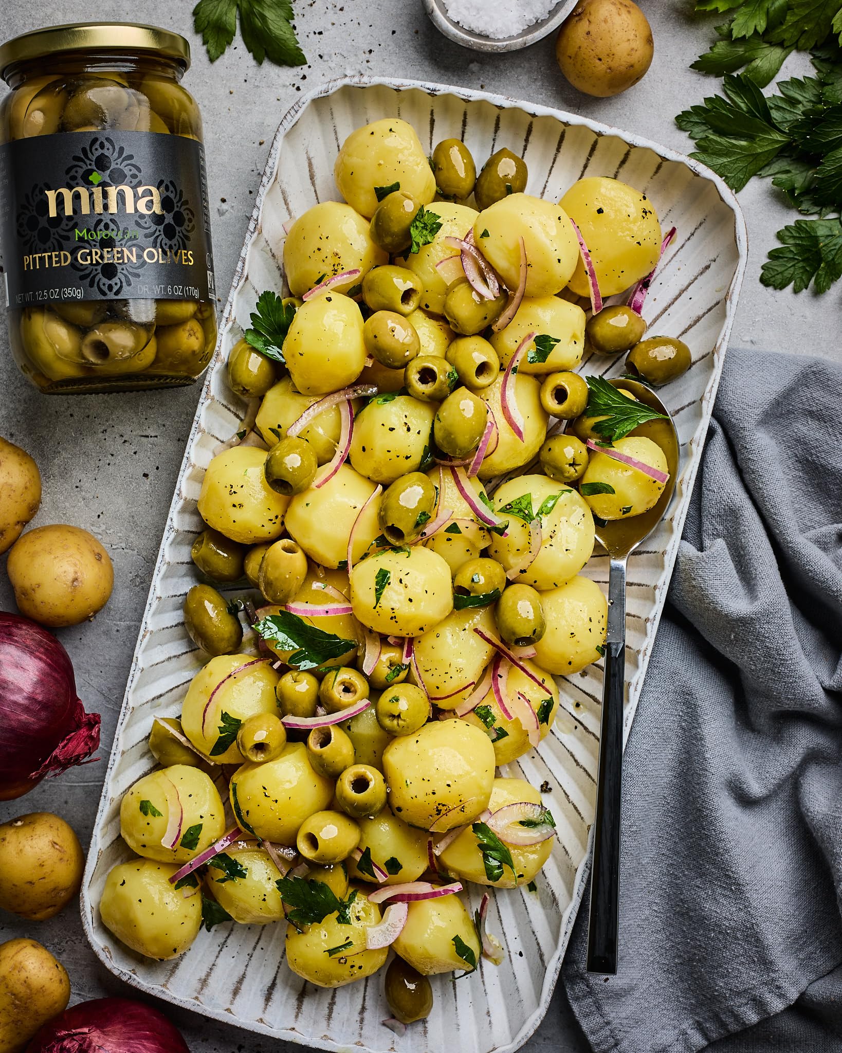 Premium Pitted Green Olives - Hand Picked, Naturally Cured | Keto, Paleo & Vegan Friendly Snack | Gluten Free, Low Carb, Non-GMO, Kosher Certified | 12.5 oz (Pack of 6) | Perfect for Charcuterie Boards, Salads & Mediterranean Recipes